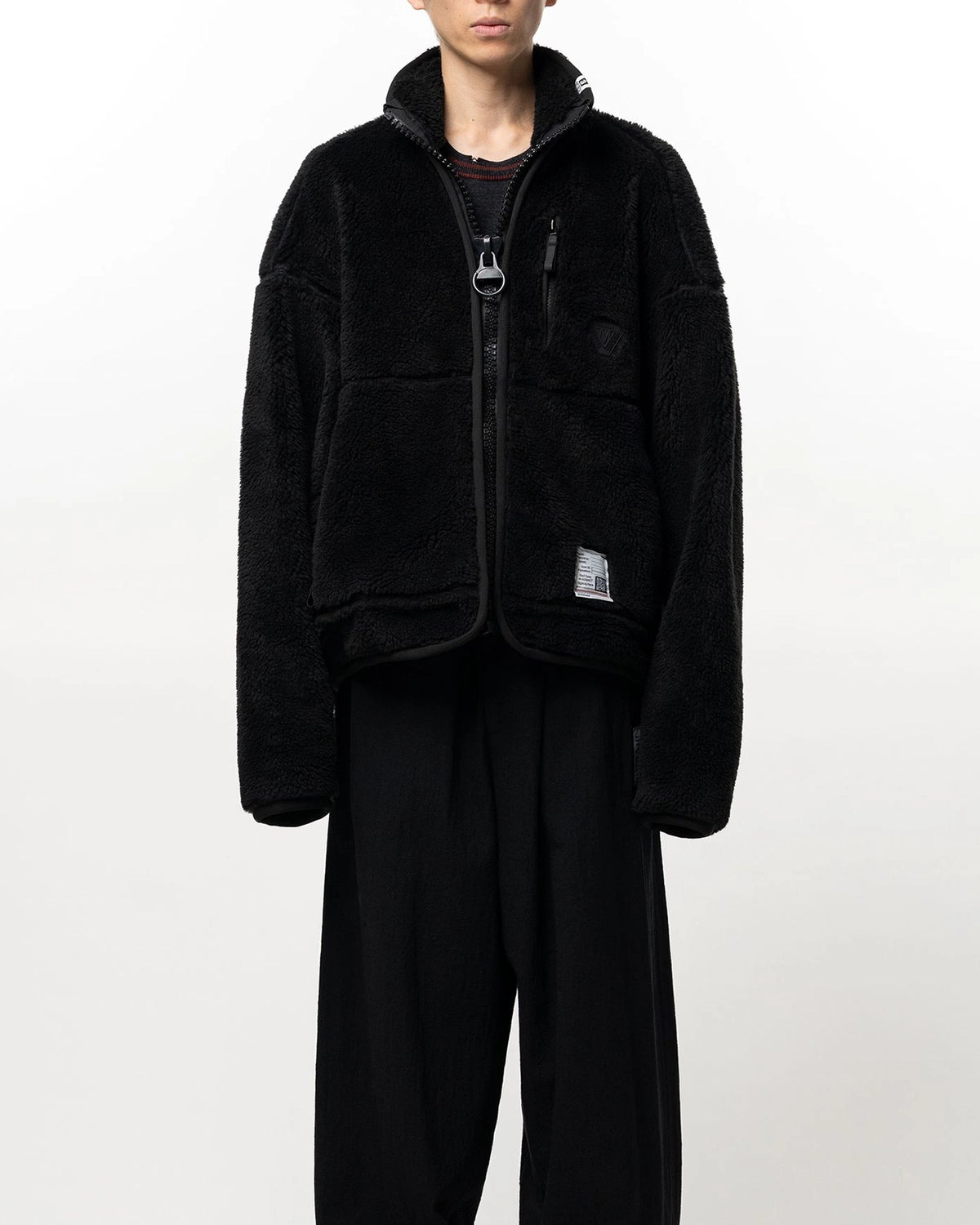 Maison MIHARA YASUHIRO / WIDE BACK BOA BLOUSON (J17BL751)