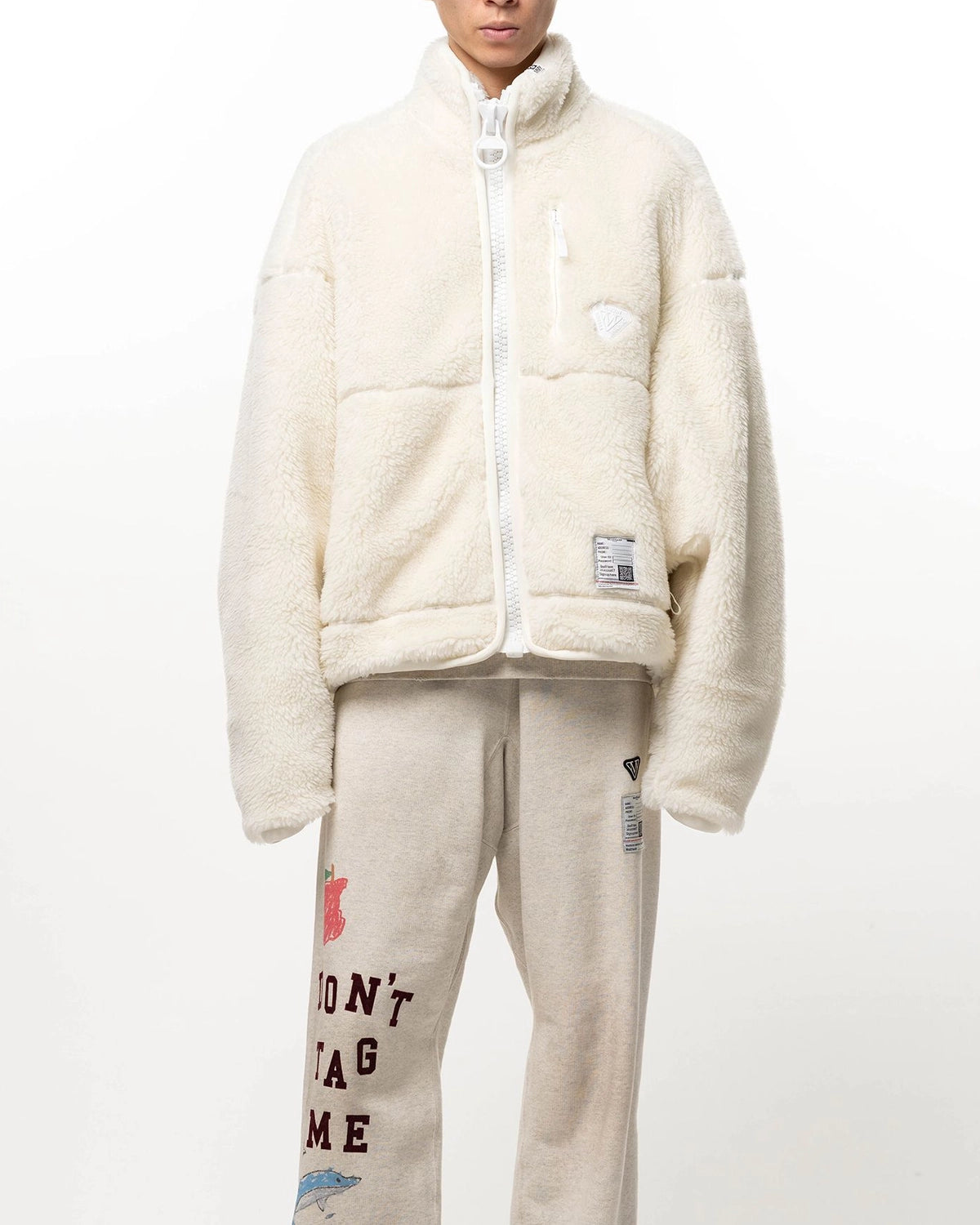 Maison MIHARA YASUHIRO / WIDE BACK BOA BLOUSON (J17BL751)