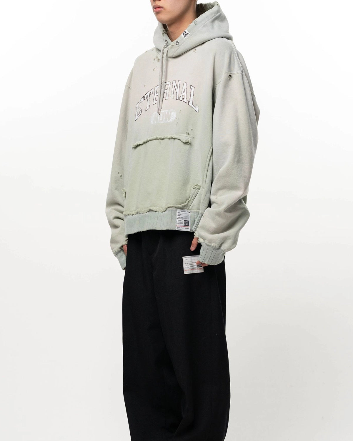 Maison MIHARA YASUHIRO / Sun Faded Like Hoodie (J17HD722)