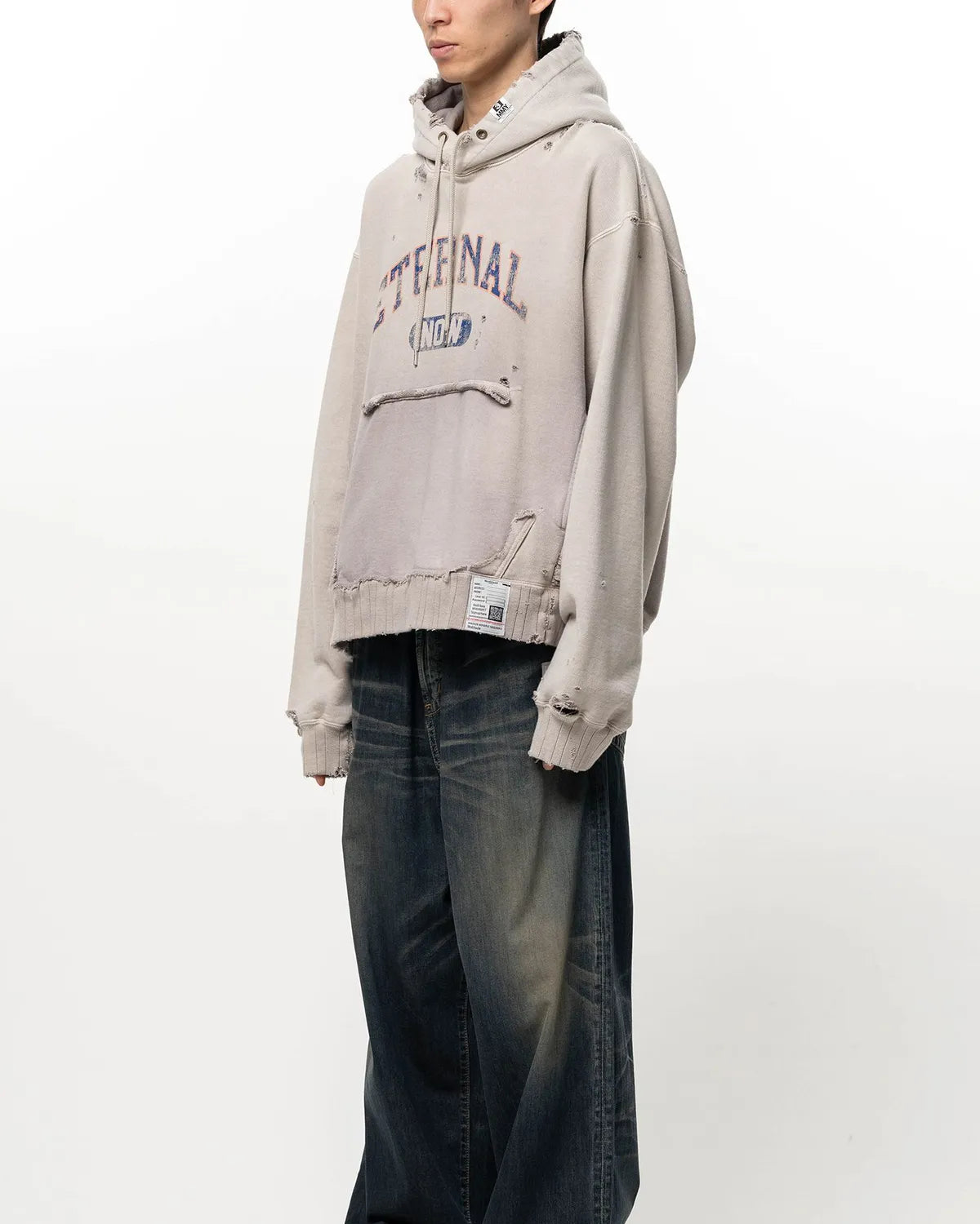 Maison MIHARA YASUHIRO / Sun Faded Like Hoodie (J17HD722)