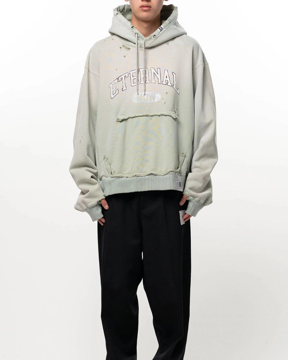 Maison MIHARA YASUHIRO / Sun Faded Like Hoodie (J17HD722)