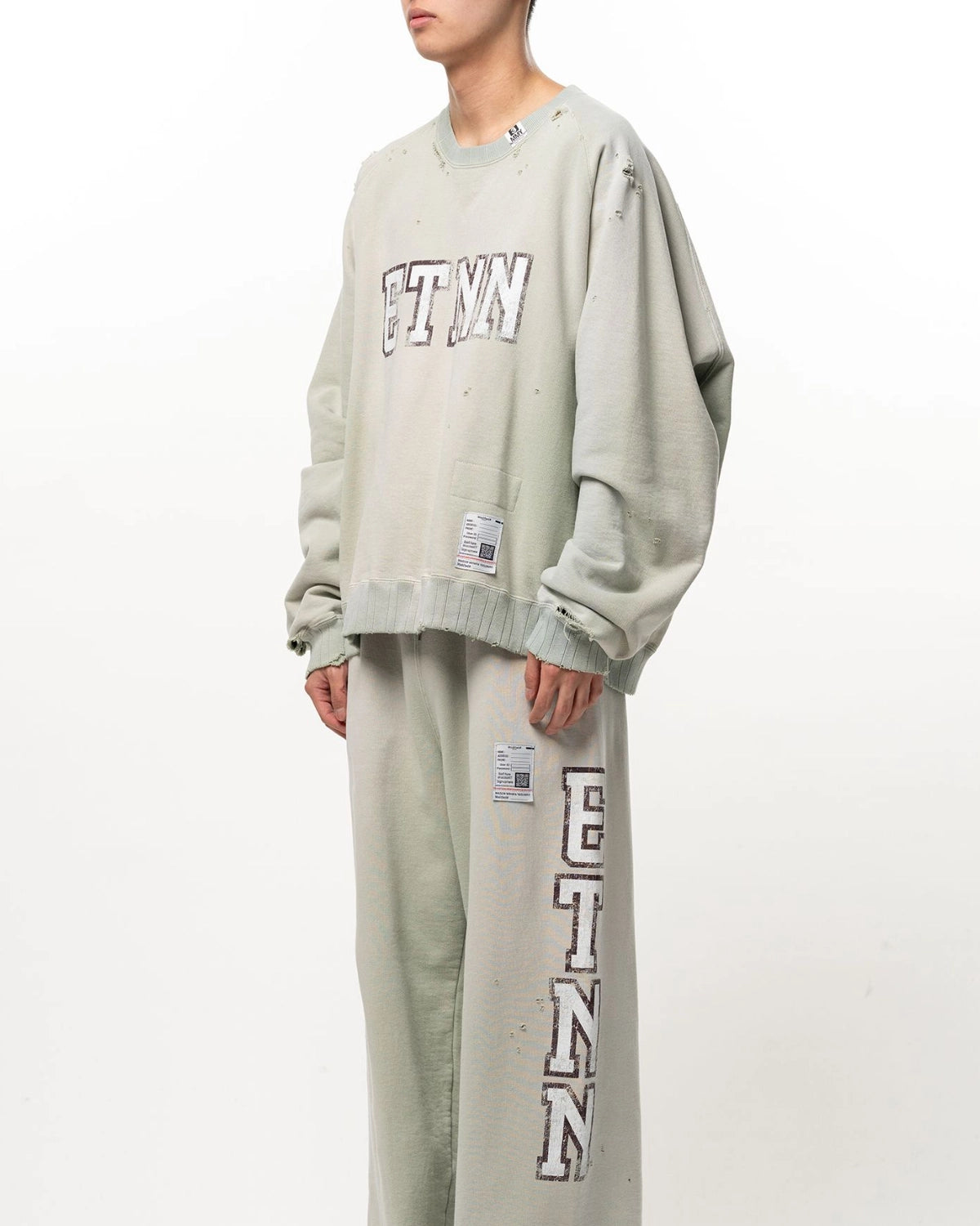 Maison MIHARA YASUHIRO / Sun Faded Like Sweatshirt (J17PO723)