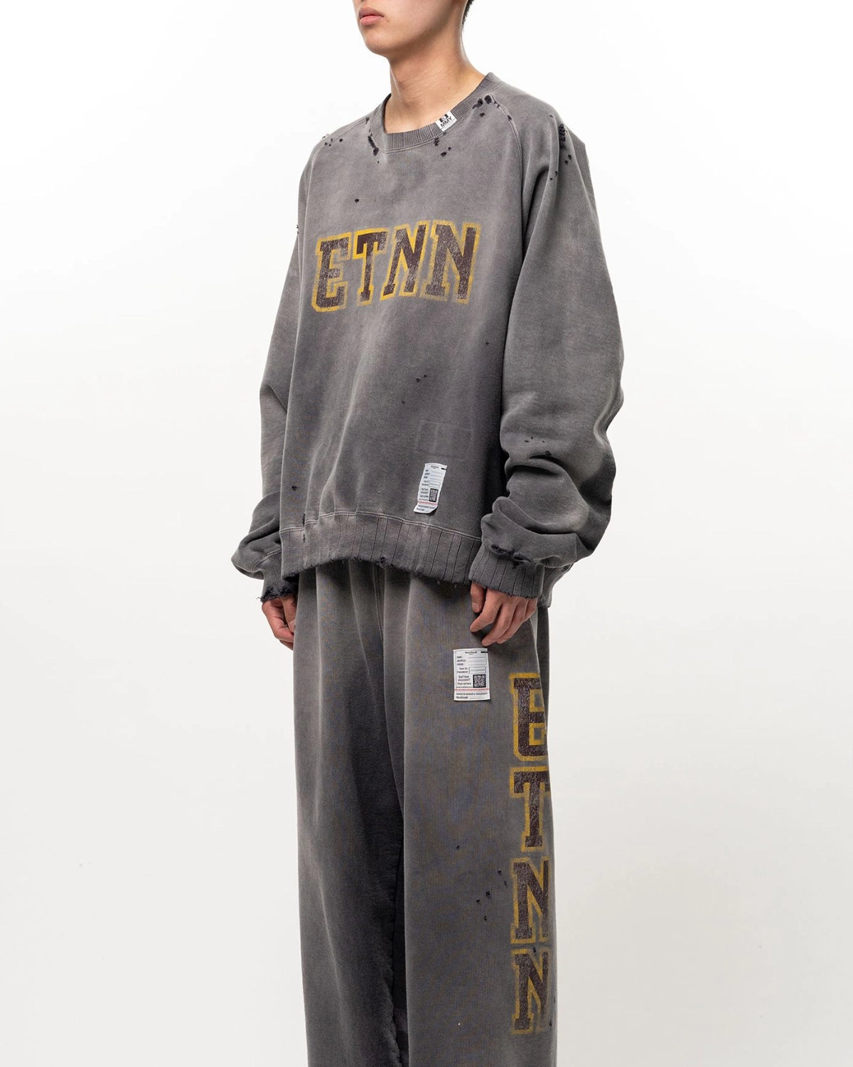 Maison MIHARA YASUHIRO / Sun Faded Like Sweatshirt (J17PO723)