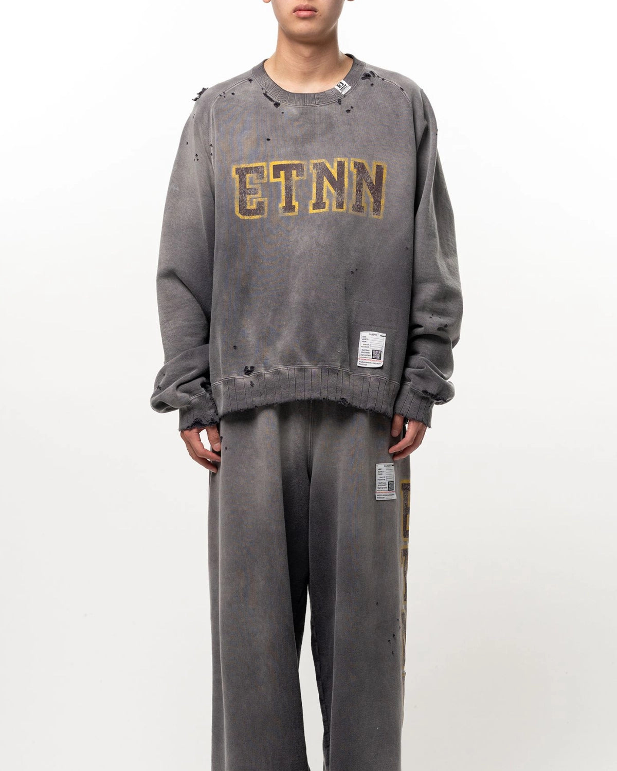 Maison MIHARA YASUHIRO / Sun Faded Like Sweatshirt (J17PO723)