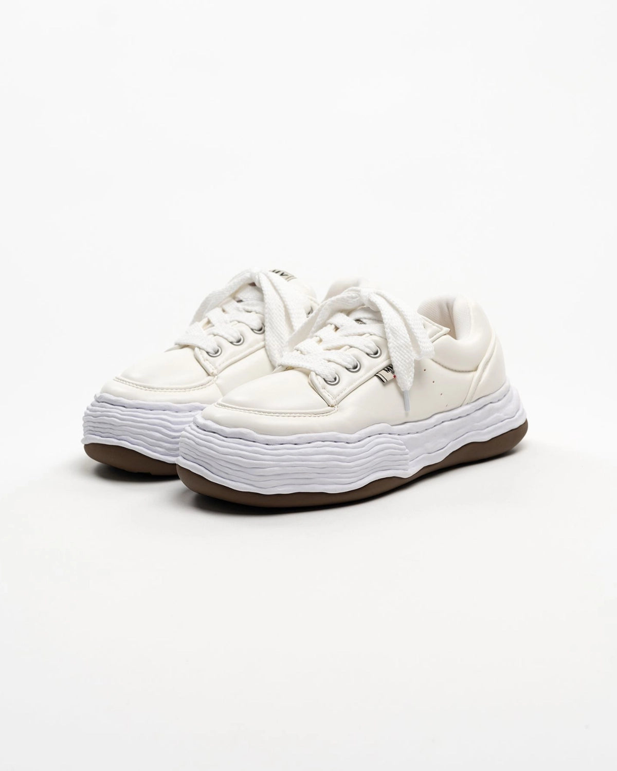 Maison MIHARA YASUHIRO / "OLIVER" OG Sole Padded PU Low-top Sneakers (A17FW712)