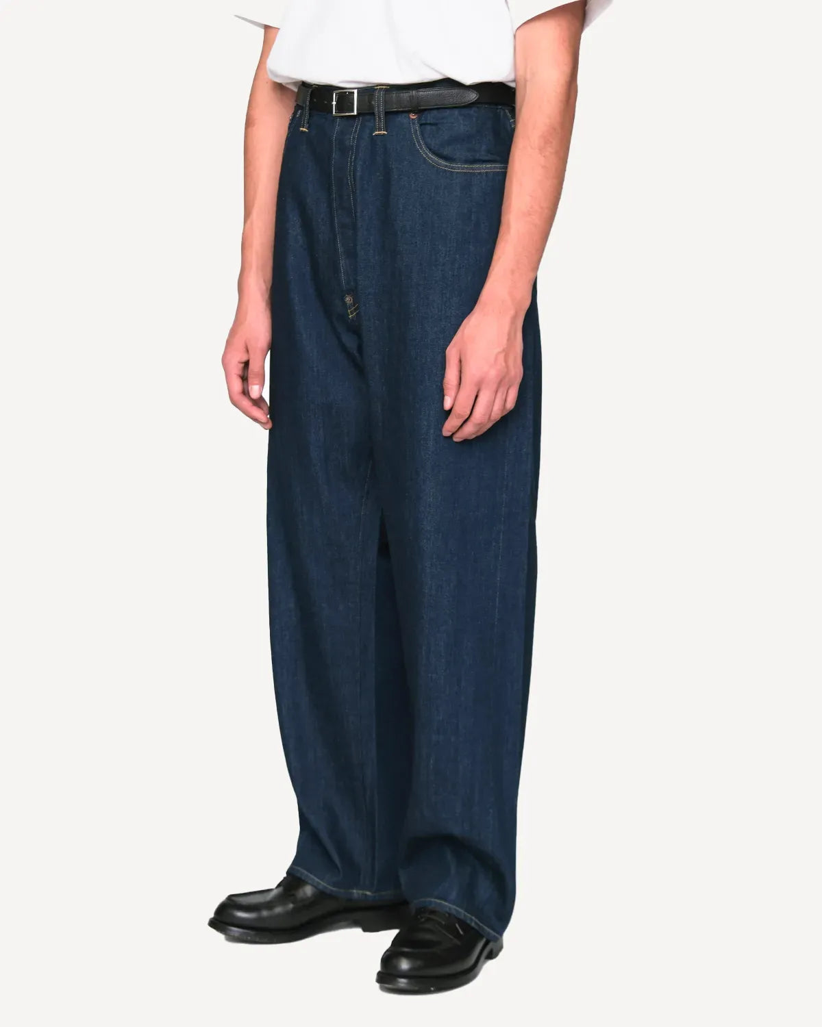 A.PRESSE / No.22 Washed Wide Denim Pants (26SAP-04-27)