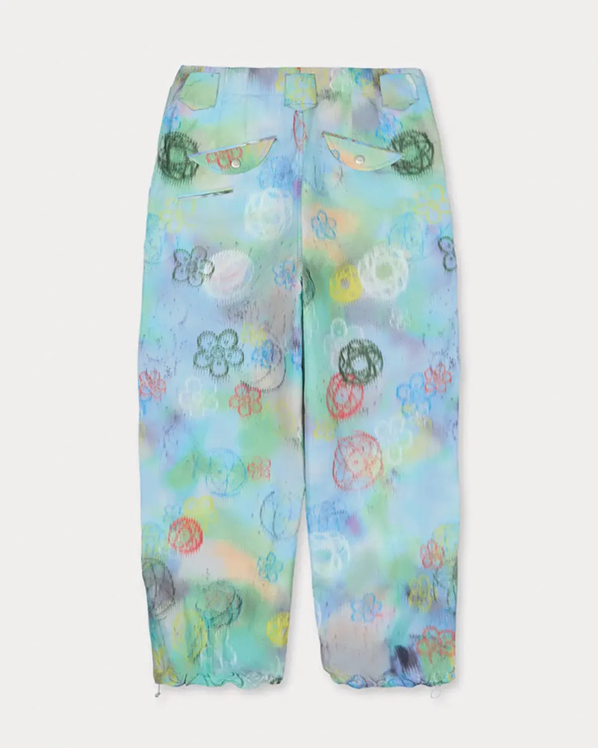 KENZO / 'KENZO X FUTURA 2000' DOUBLE KNEE PANTS (FF65PA247912)