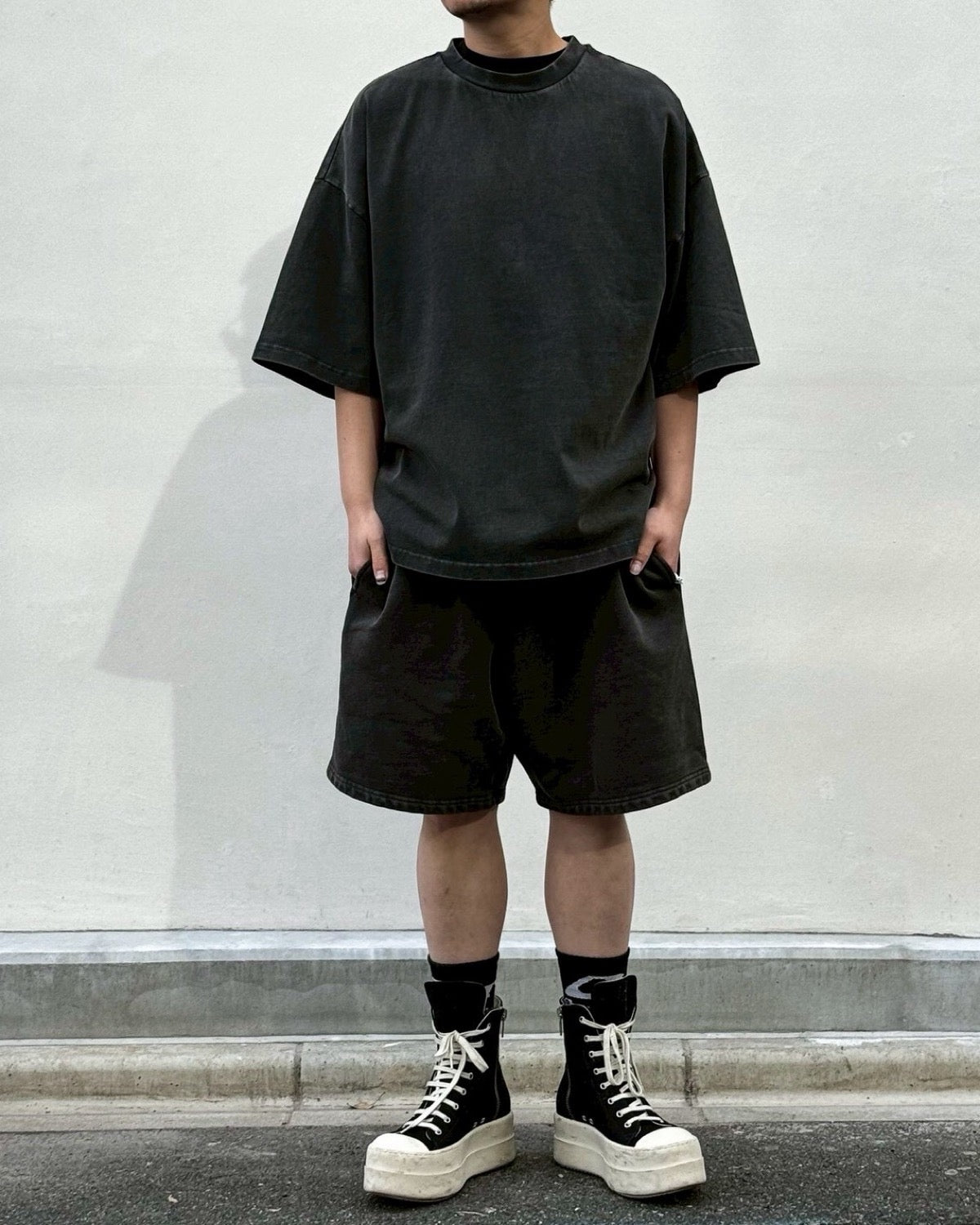 entire studios / Heavy Boxy Tee (ESSS26TT01012)