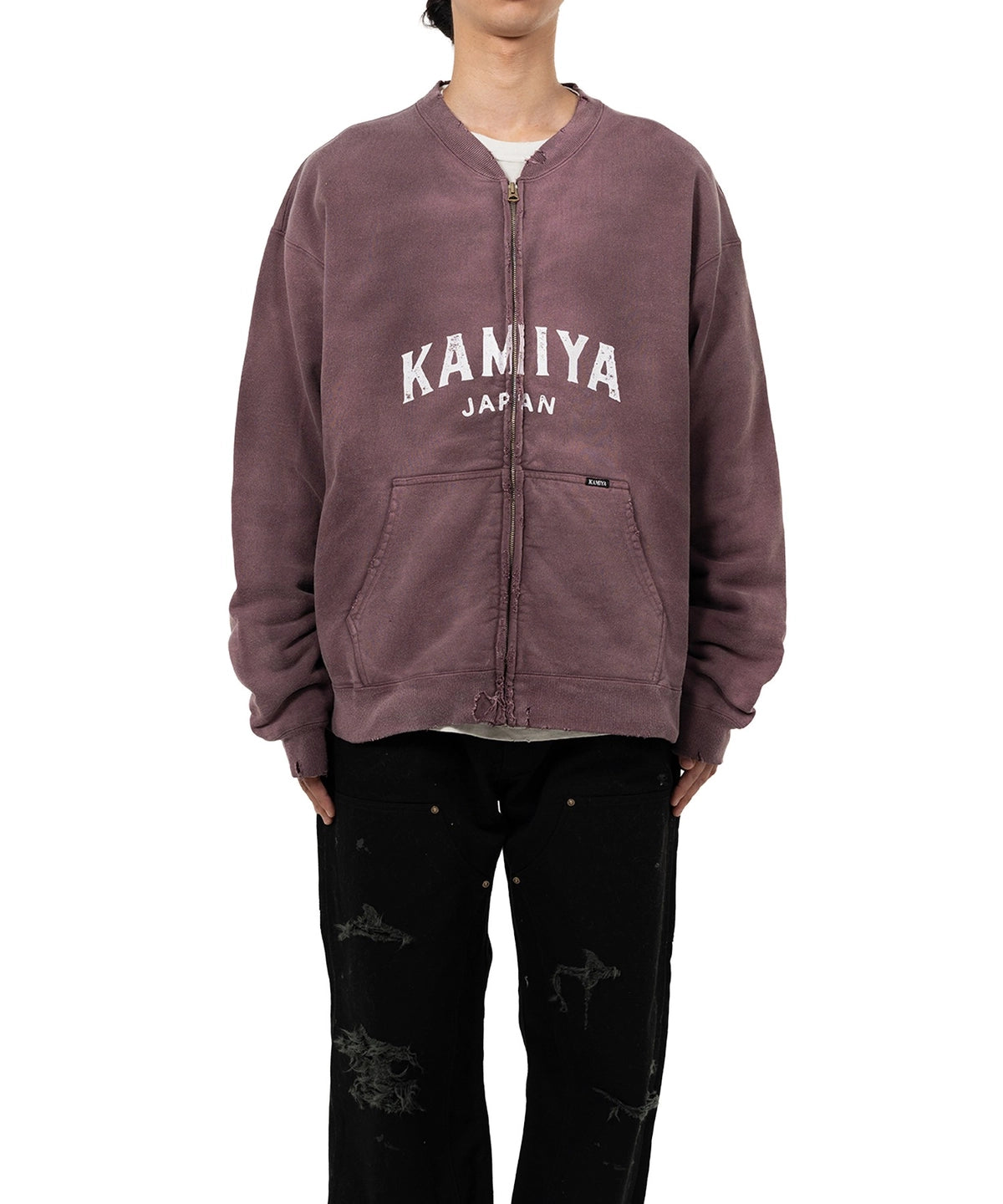 KAMIYA / "KAMIYA logo" Zip Jacket (G15JK075)