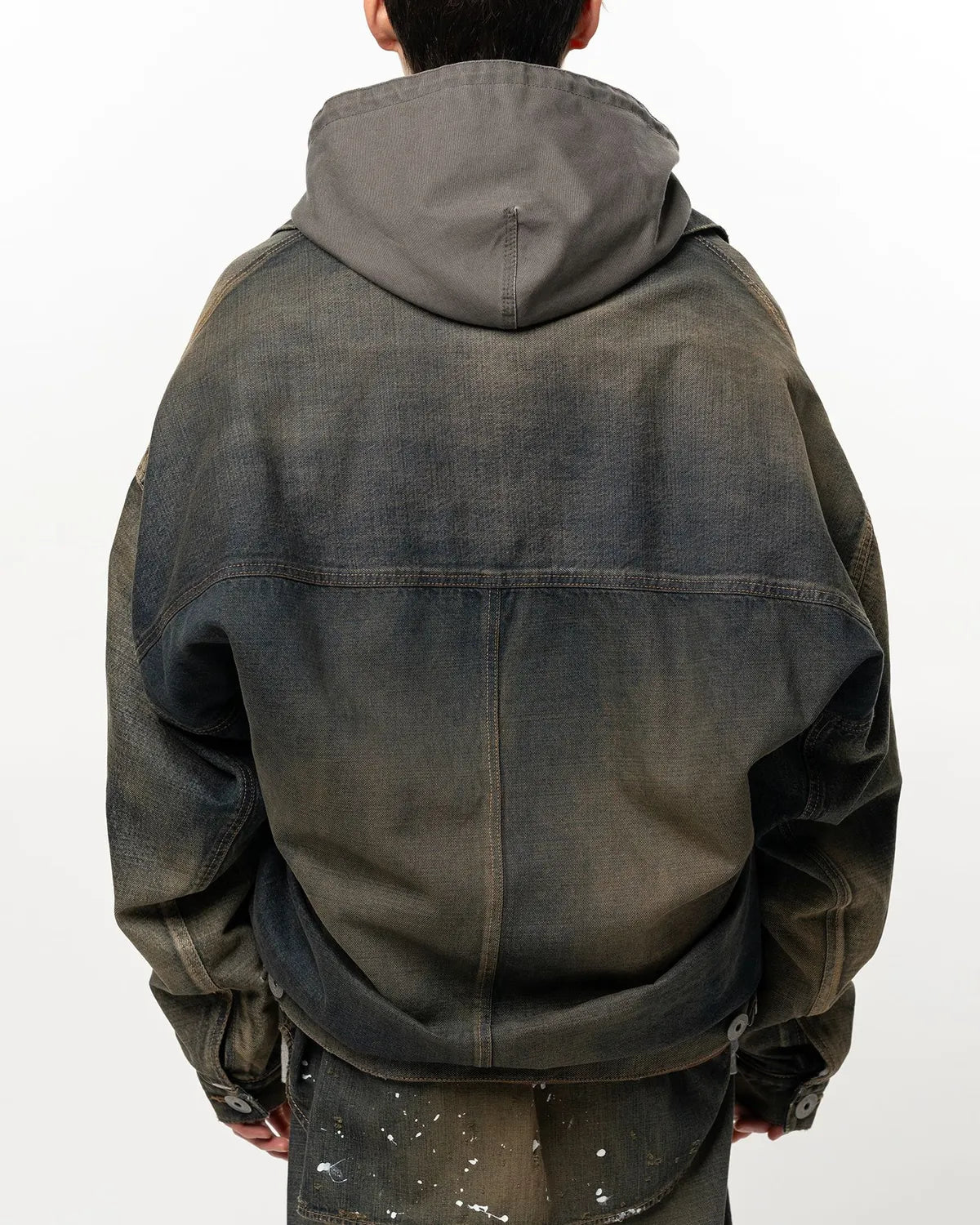 Maison MIHARA YASUHIRO / Shifted Layer Denim Jacket (A17BL023)