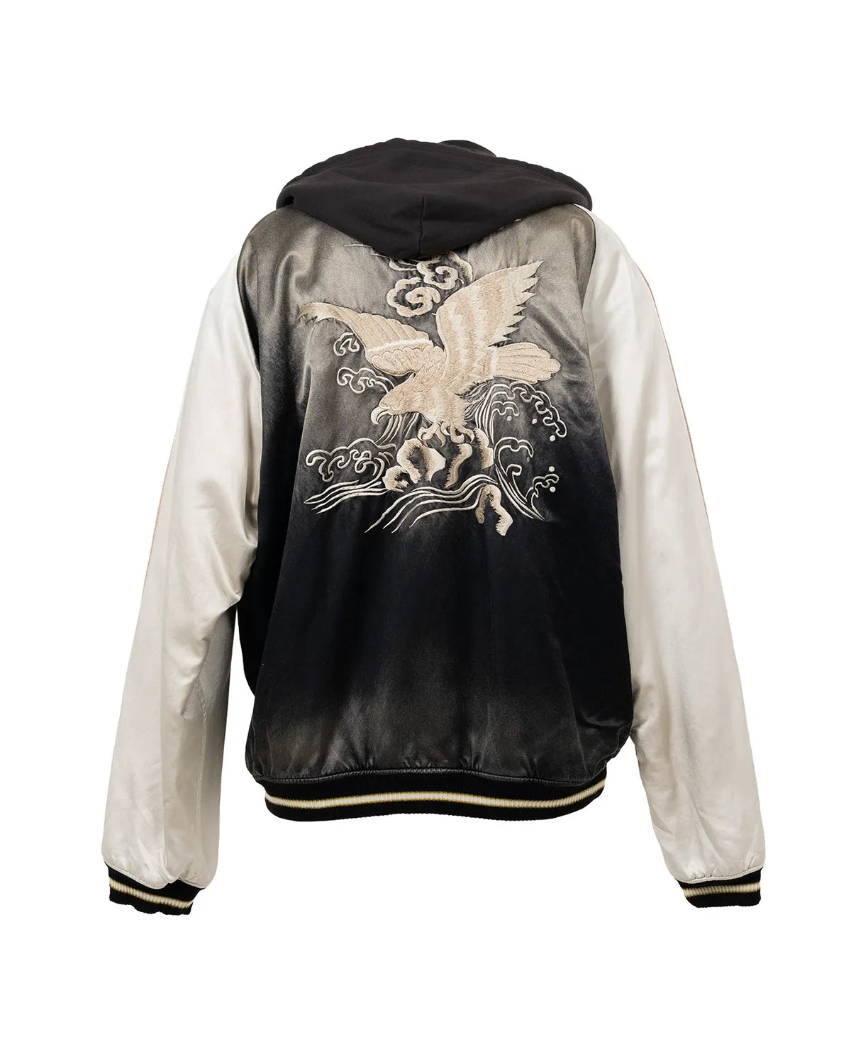 Maison MIHARA YASUHIRO / Reversible Hoodie Layered Souvenir Jacket (J15BL143)