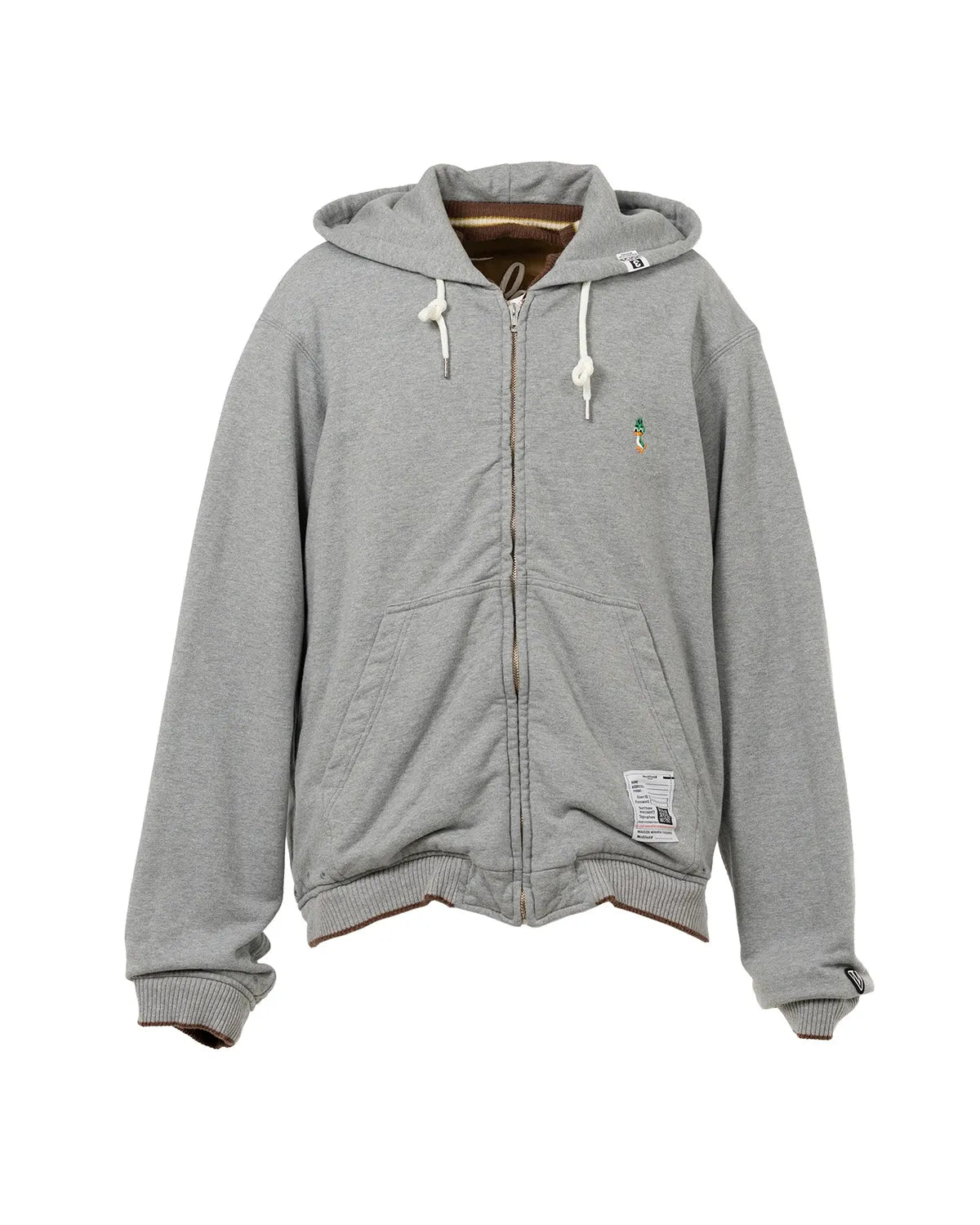Maison MIHARA YASUHIRO / Reversible Hoodie Layered Souvenir Jacket (J15BL143)