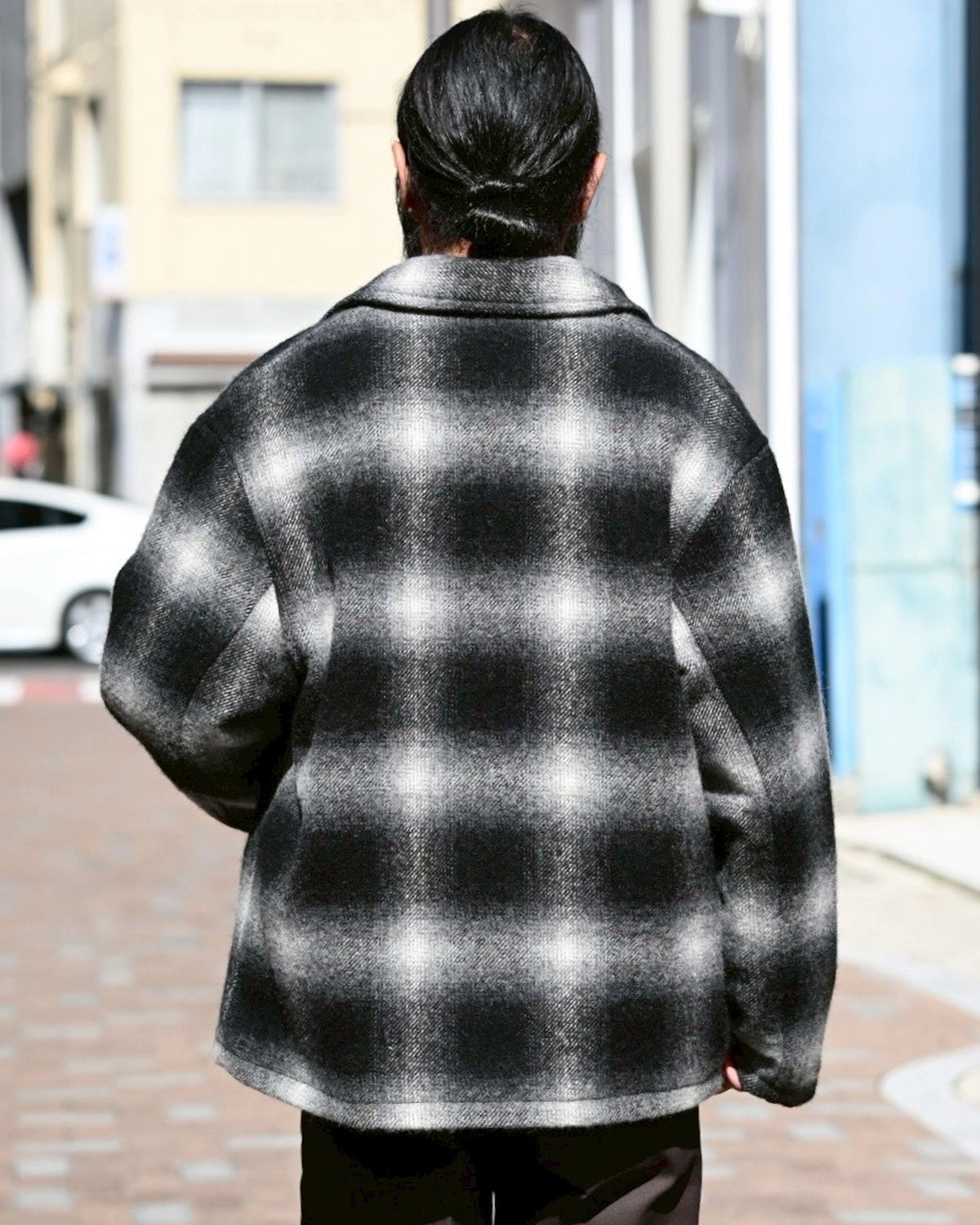 WACKO MARIA / OMBRE CHECK 50'S JACKET -TYPE-2- (25FW-WMO-BL19)
