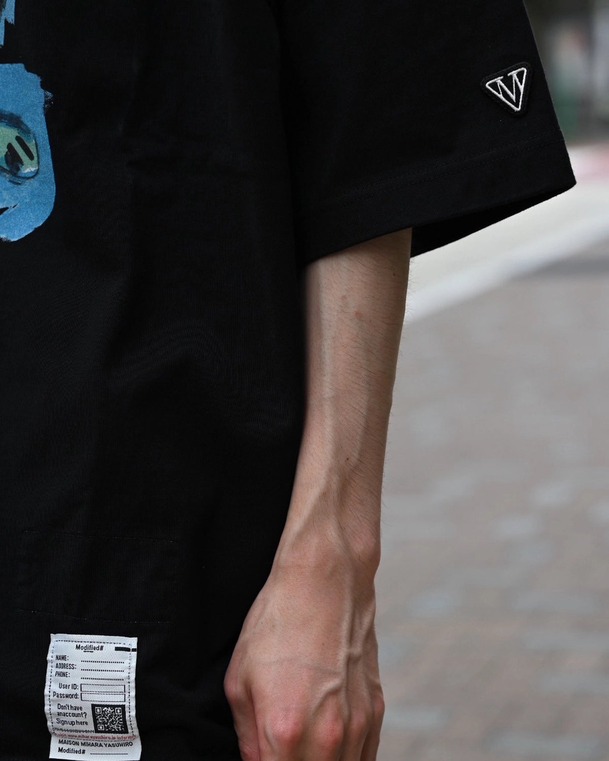 Maison MIHARA YASUHIRO / LEON PRINTED TEE (J15TS763)