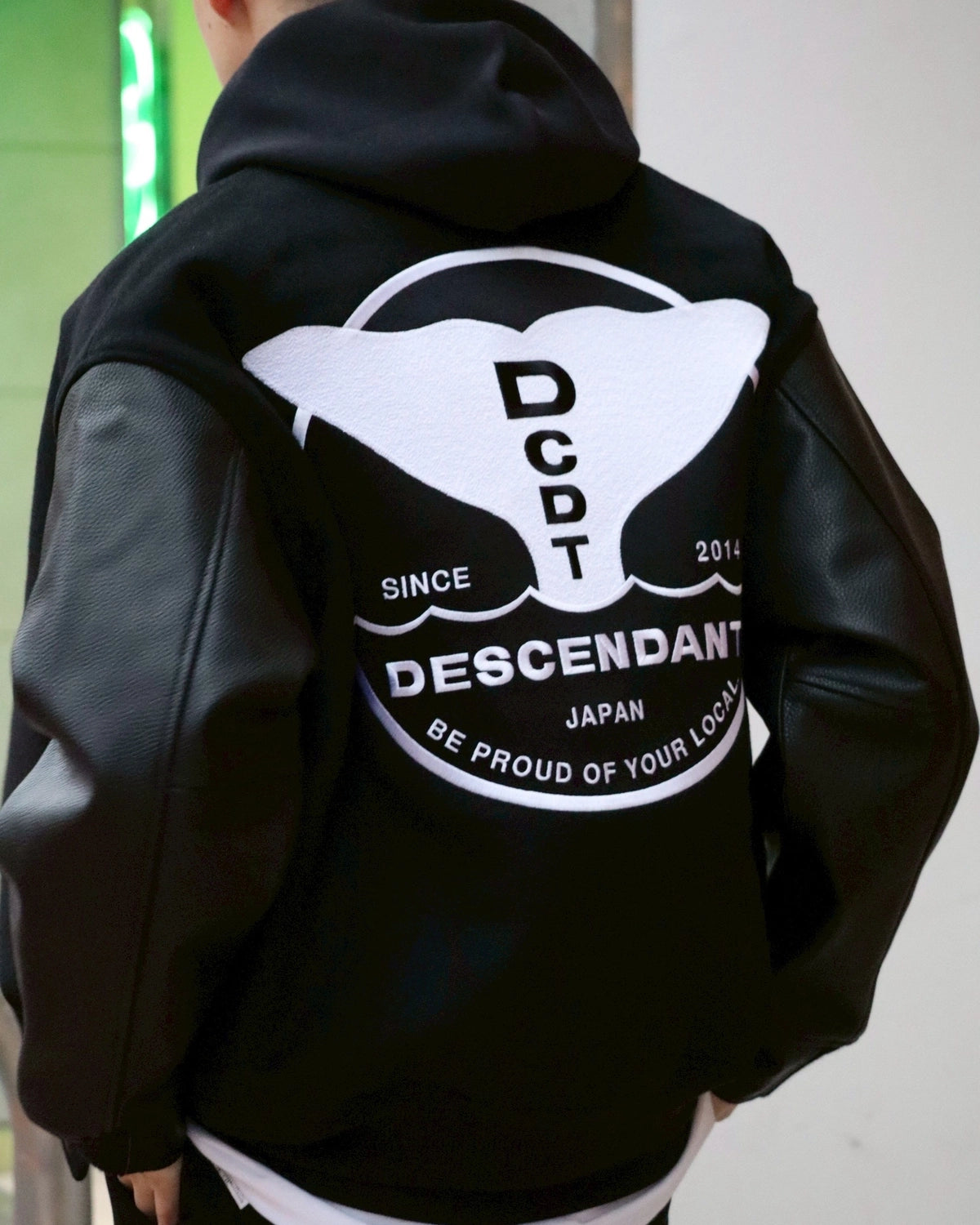 DESCENDANT / FLUKE UP VARSITY JACKET (252CPDS-JKM01S)
