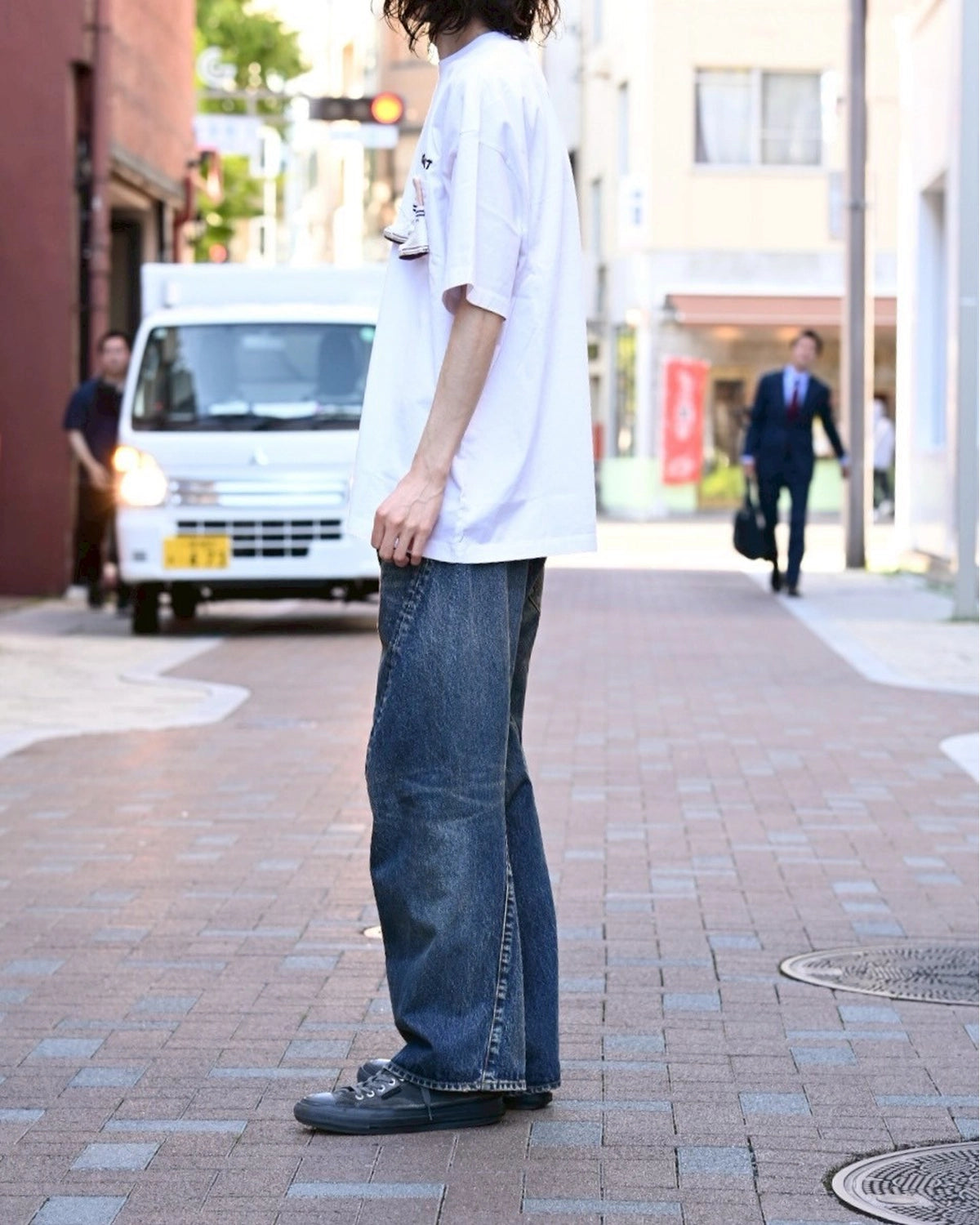 doublet × CONVERSE / "JACK PARCELL ALLSTER" EMBROIDERY T-SHIRT (25SS77CS389)