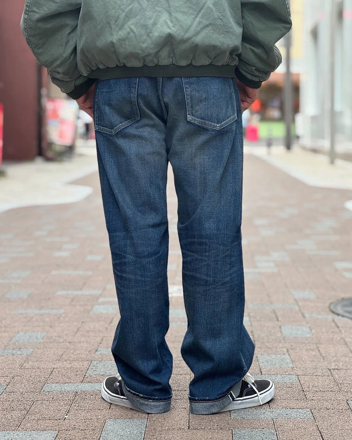 A.PRESSE / Vintage Washed Straight Denim Pants (26AAP-04-50)