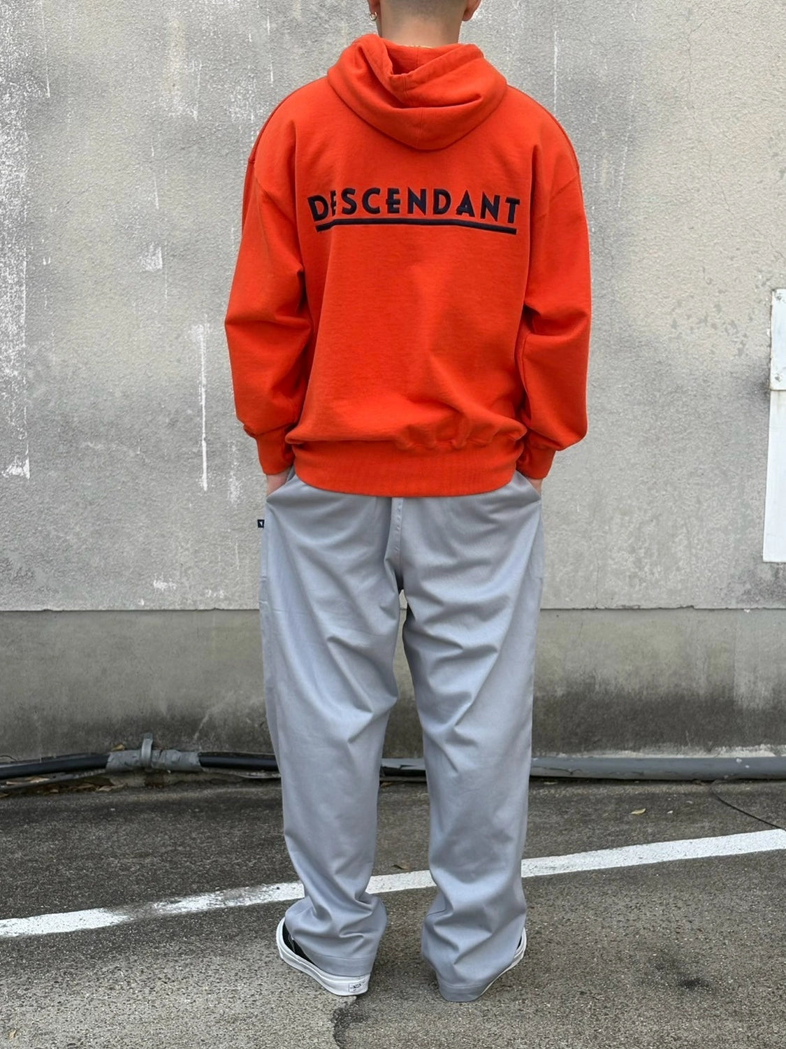 DESCENDANT / SHORE TWILL BEACH TROUSERS (251TQDS-PTM02)