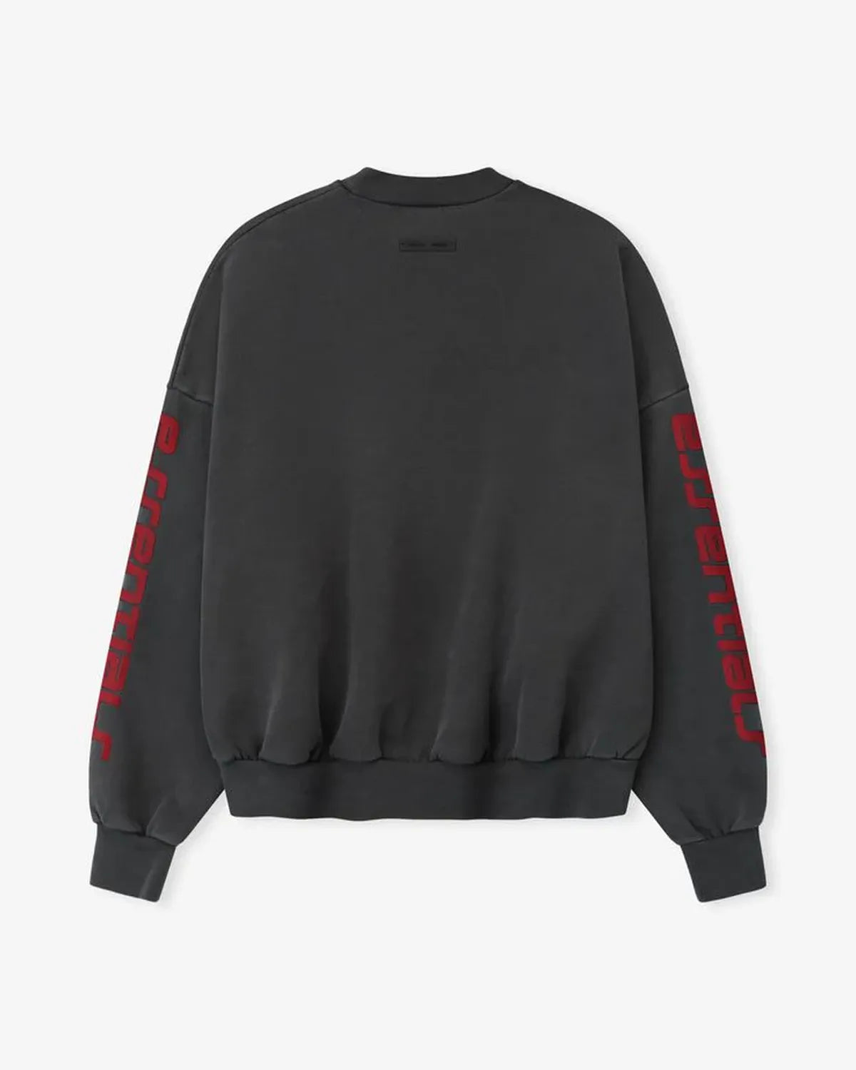 ESSENTIALS / Heavy Fleece Cropped Relaxed Sweatshirt (192HO256891F)