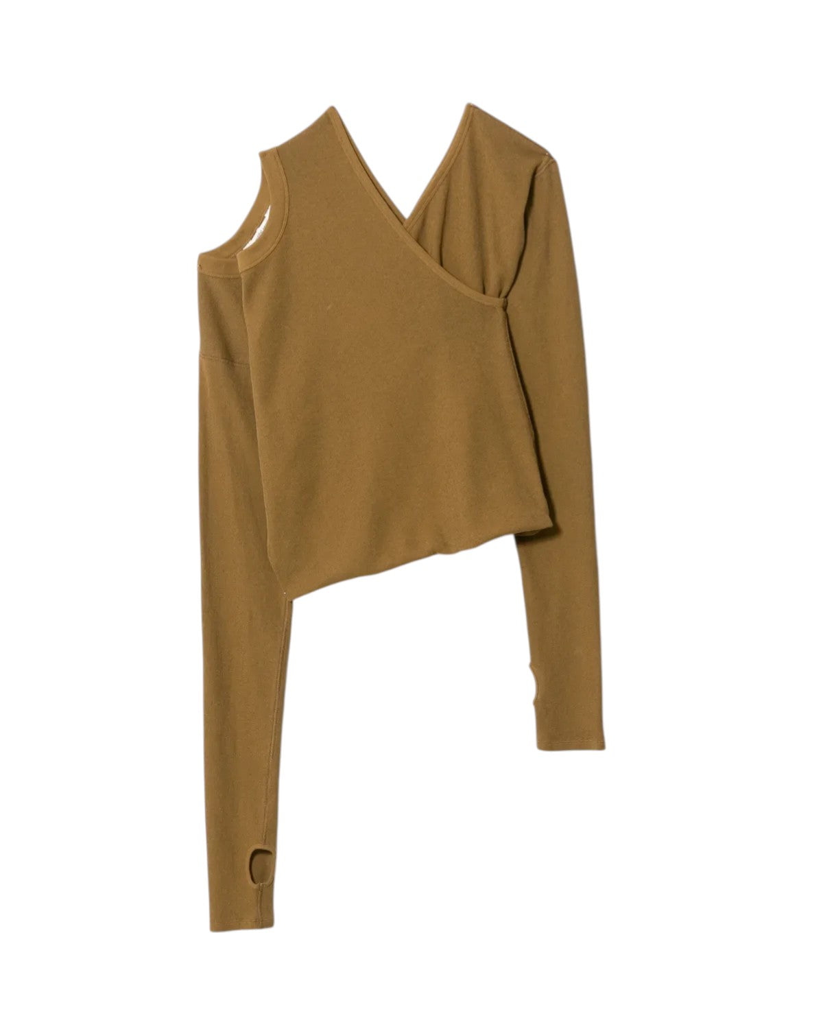 beautiful people / double-neck suvin hightwist jersey top -Women's- (1545310007)