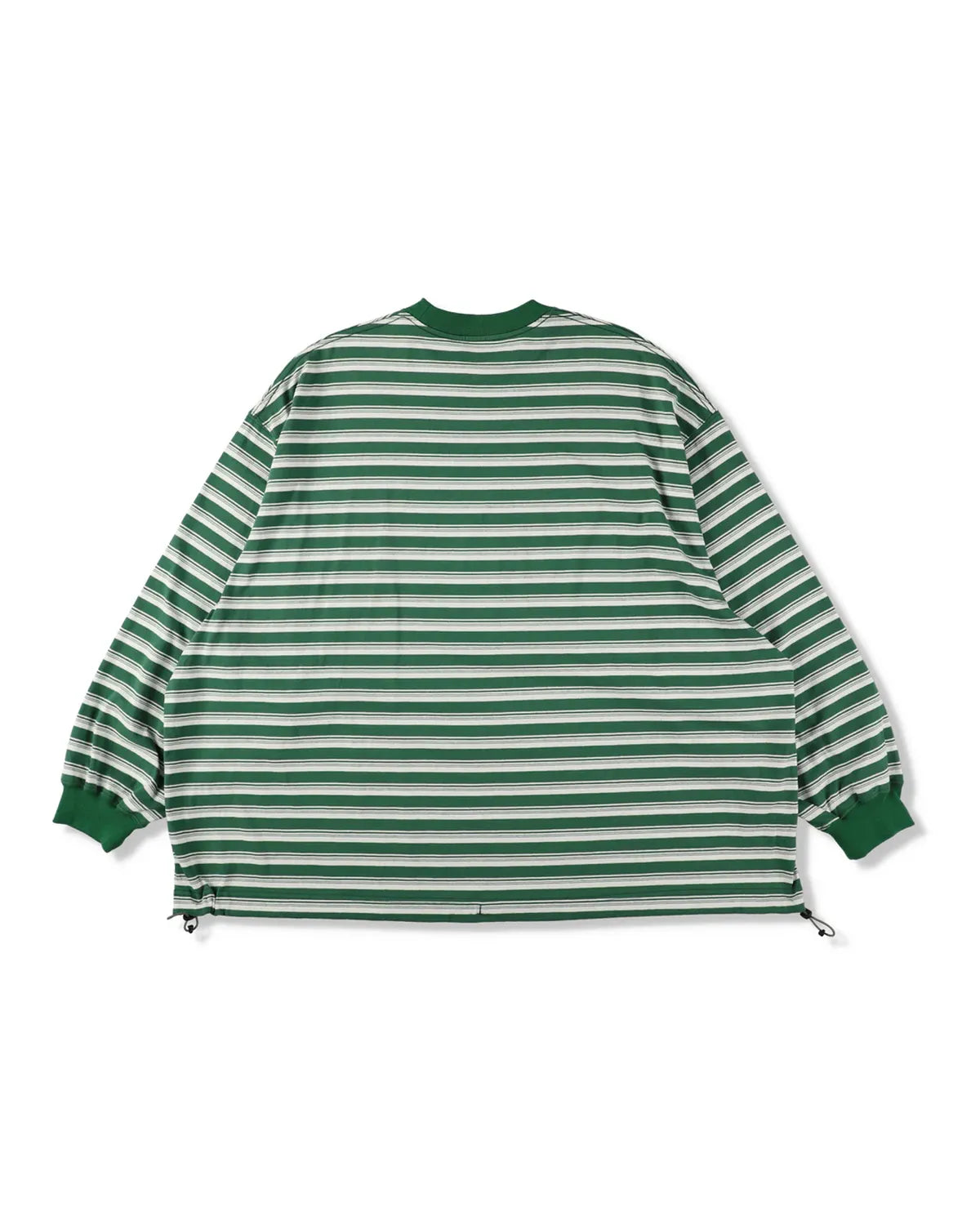 is-ness / BALLOON STRIPES LONG SLEEVE T SHIRT (25AW_03_1004AWCS03)