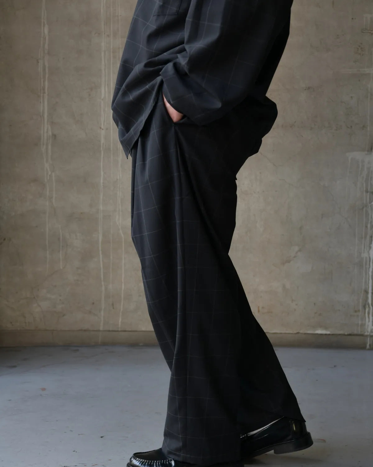 COOTIE PRODUCTIONS® / T/W 2 Tuck Easy Pants (CTE-26S101-CHECK)