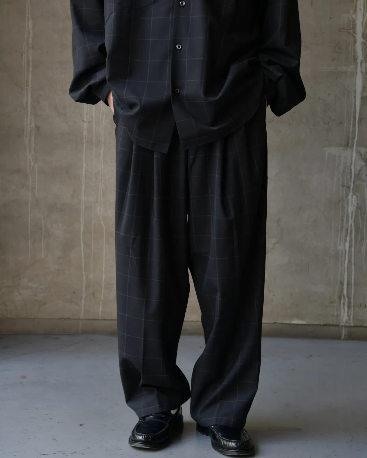 COOTIE PRODUCTIONS® / T/W 2 Tuck Easy Pants (CTE-26S101-CHECK)