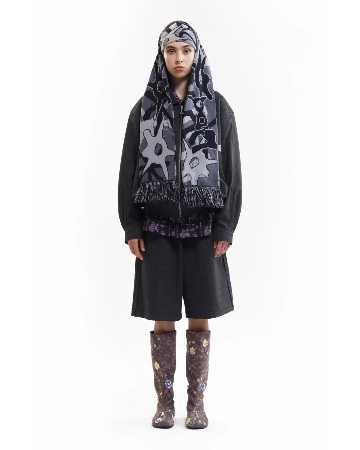 P.A.M.(Perks And Mini) / MULTI SHOT URCHIN BONNET SCARF (10432/B)