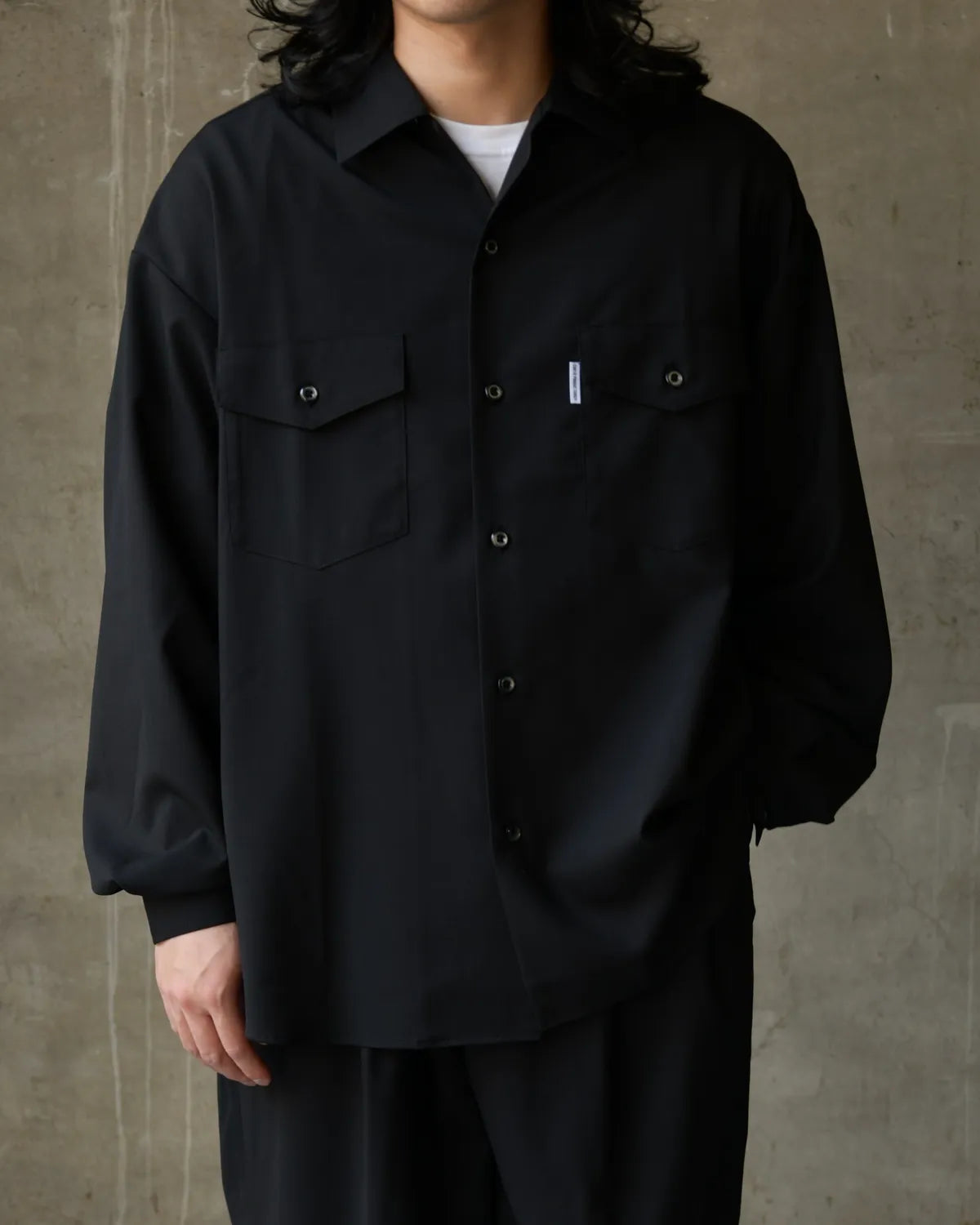 COOTIE PRODUCTIONS® / T/W L/S Scout Shirt (CTE-26S401-PLAIN)