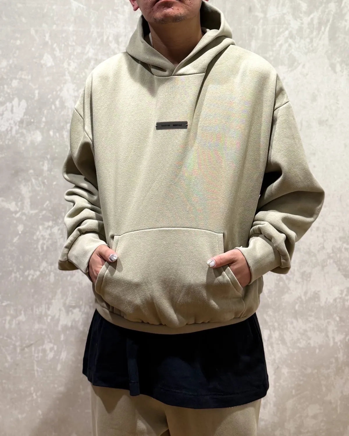 ESSENTIALS / CLASSIC FIT FLEECE HOODIE (192SP252050F)