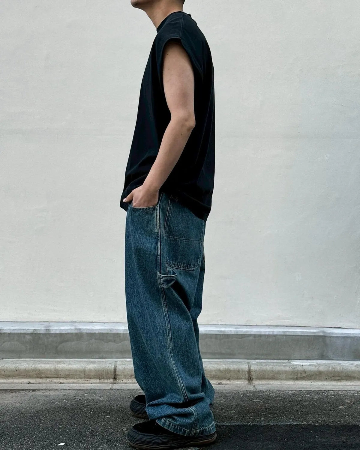 VETEMENTS / SIN SLEEVELESS T-SHIRT (ME76TR197B)
