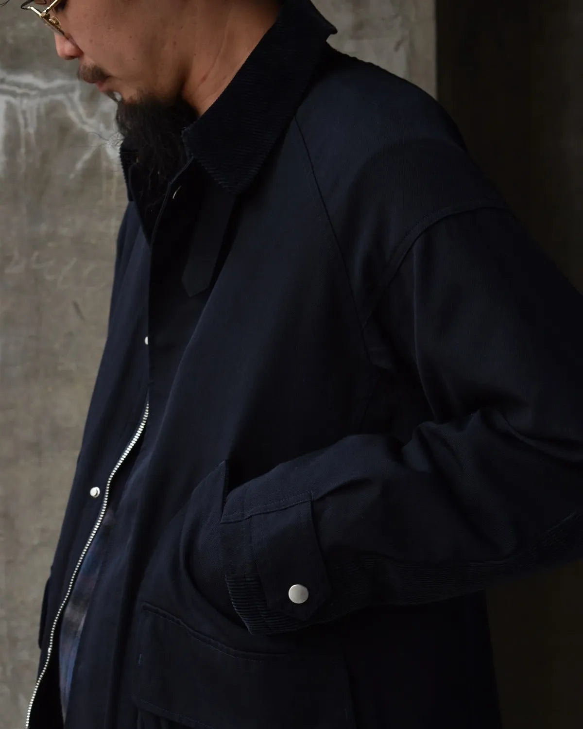 NONNATIVE / HUNTER JACKET WOOL TWILL WITH WINDSTOPPER® (NN-J4711)
