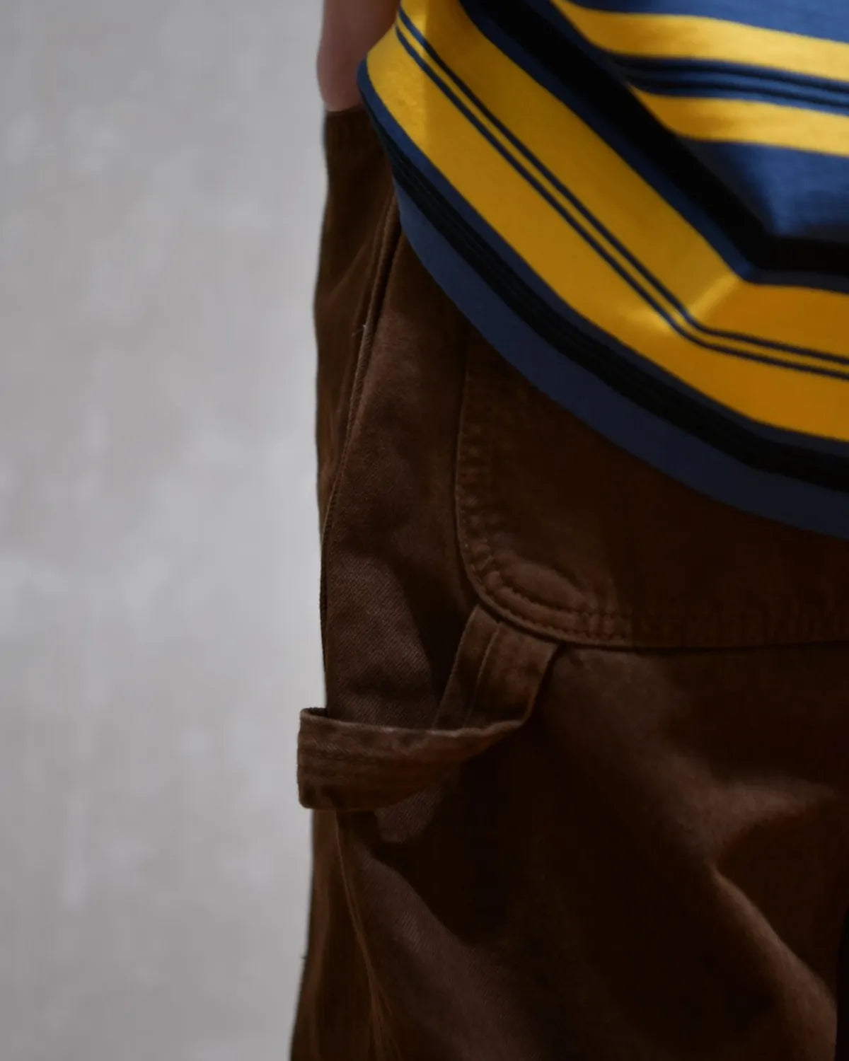 vowels / OVERDYED PAINTER PANTS (VO-26SS-PT045)