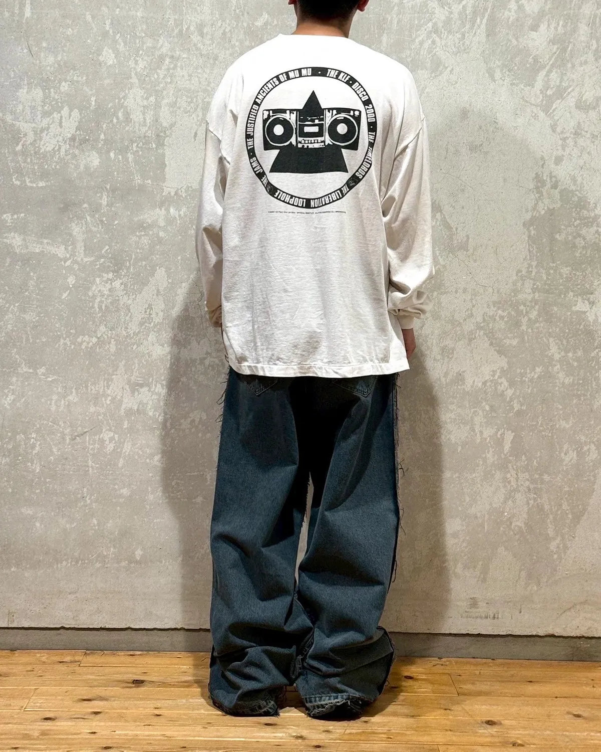 ©︎SAINT Mxxxxxx × The KLF / KLF_LS_TEE_KLF (SM-HR1-0000-C05)
