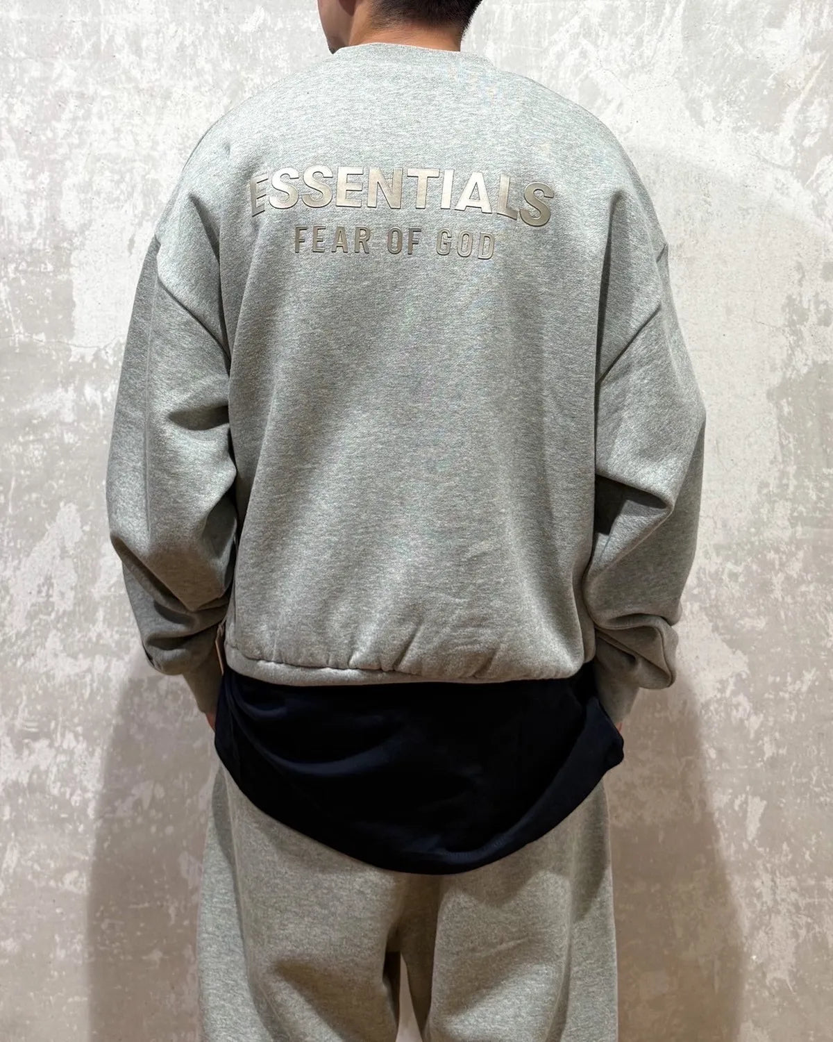 ESSENTIALS / CLASSIC FIT FLEECE CREWNECK (192SP252040F)