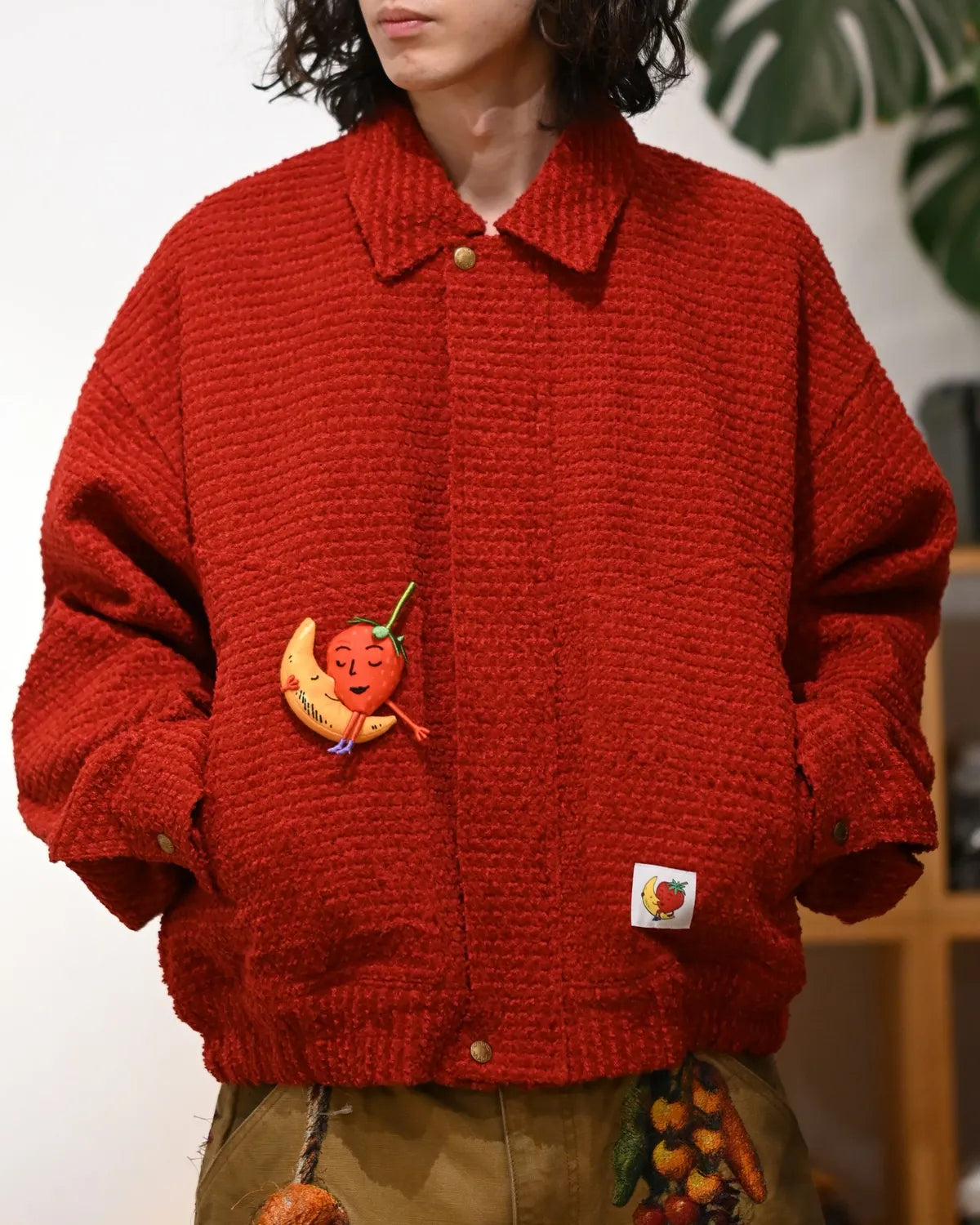 doublet / STRAWBERRY WORK JACKET (26SS16BL254-1)