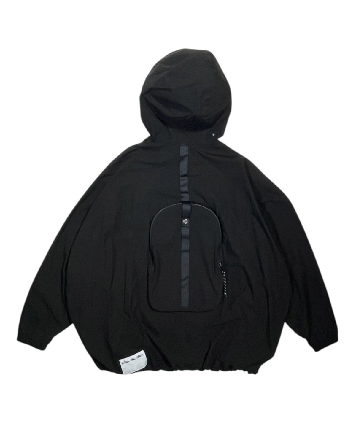 ALMOSTBLACK / WV WTR-R HD PONCHO BLOUSON (25ABGAB-BL01)