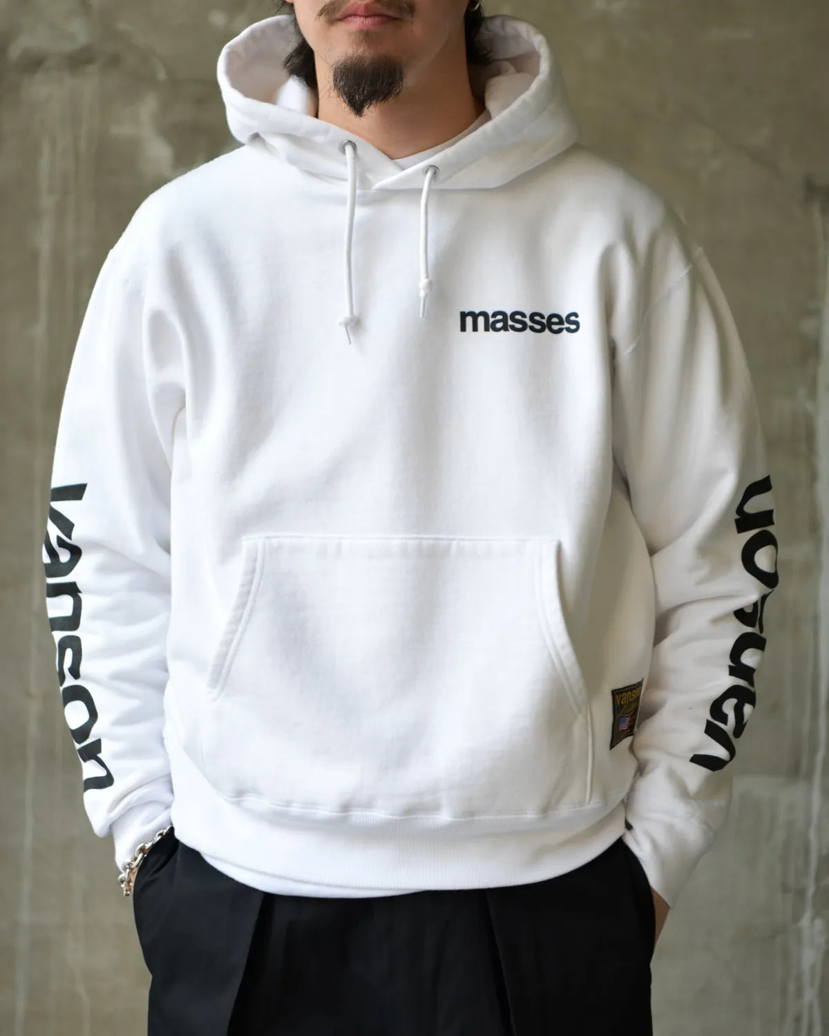 MASSES / VANSON × MASSES SWEAT HOODED (1259088013)