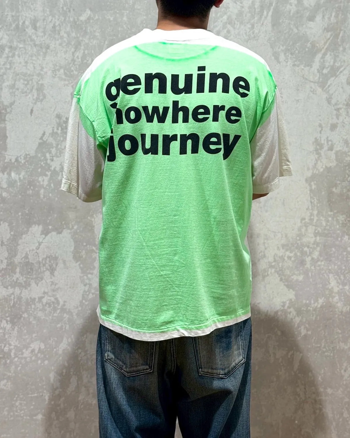 ©︎SAINT Mxxxxxx × A BATHING APE® / BEPA_SS TEE_HANDPRINT (SM-HR1-0000-C34)