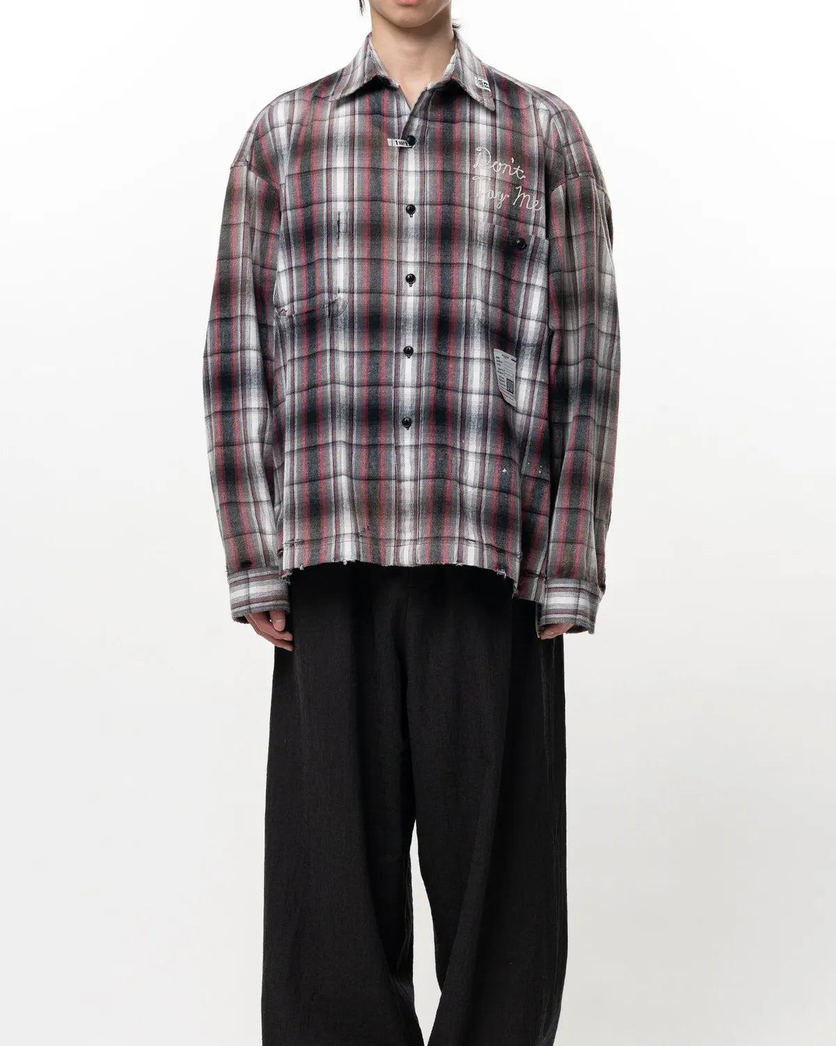 Maison MIHARA YASUHIRO / VINTAGE LIKE CHECK SHIRTS (J16SH181)