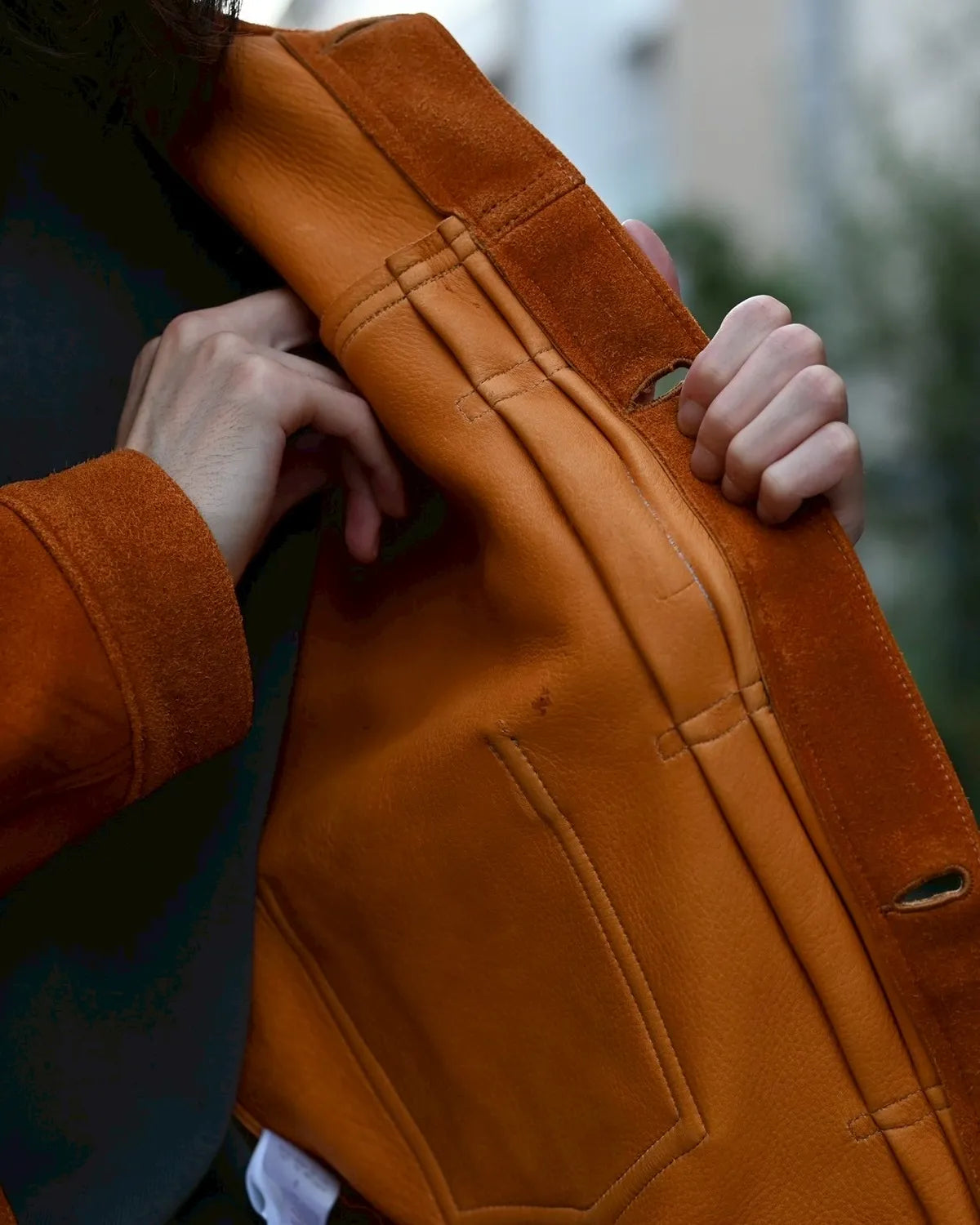 A.PRESSE / Vintage Suede Leather No.213 Jacket (25AAP-01-59)