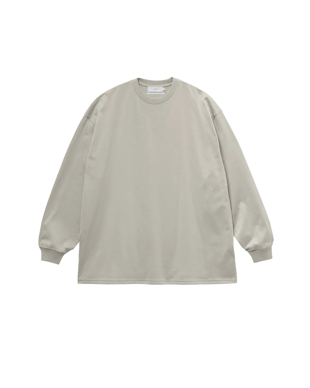 Graphpaper / Tri Spun Cotton L/S Oversized Tee (GM263-70358)