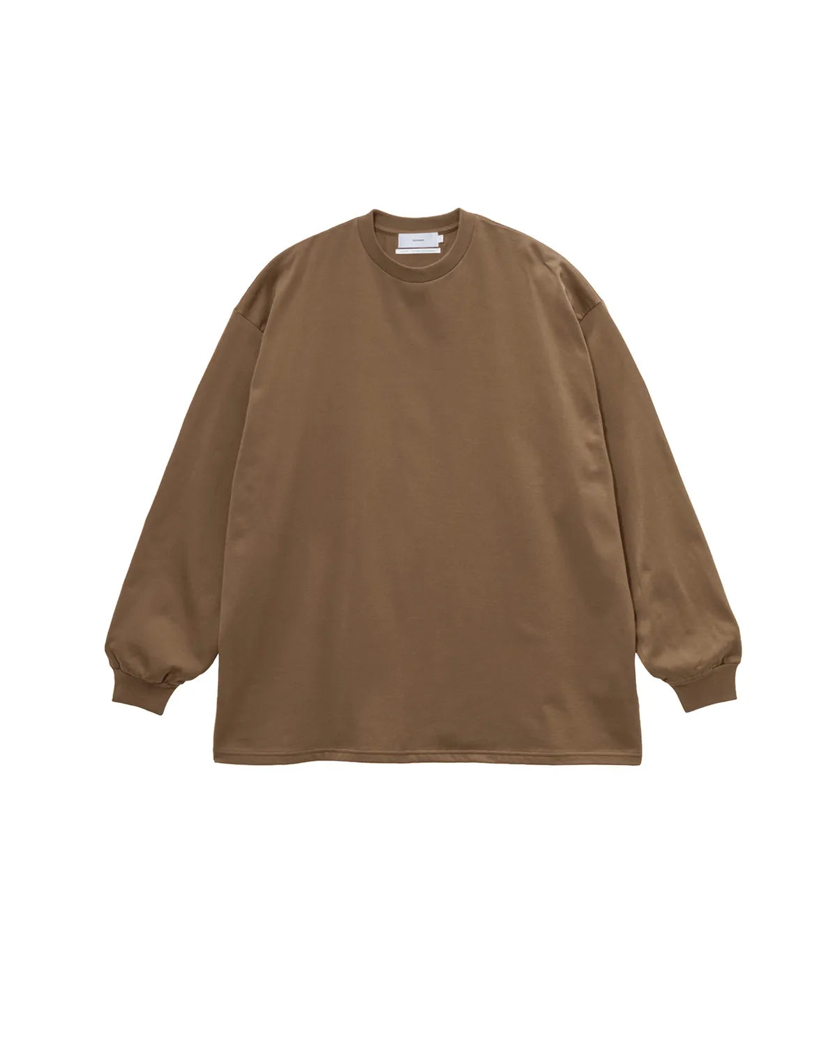 Graphpaper / Tri Spun Cotton L/S Oversized Tee (GM263-70358)
