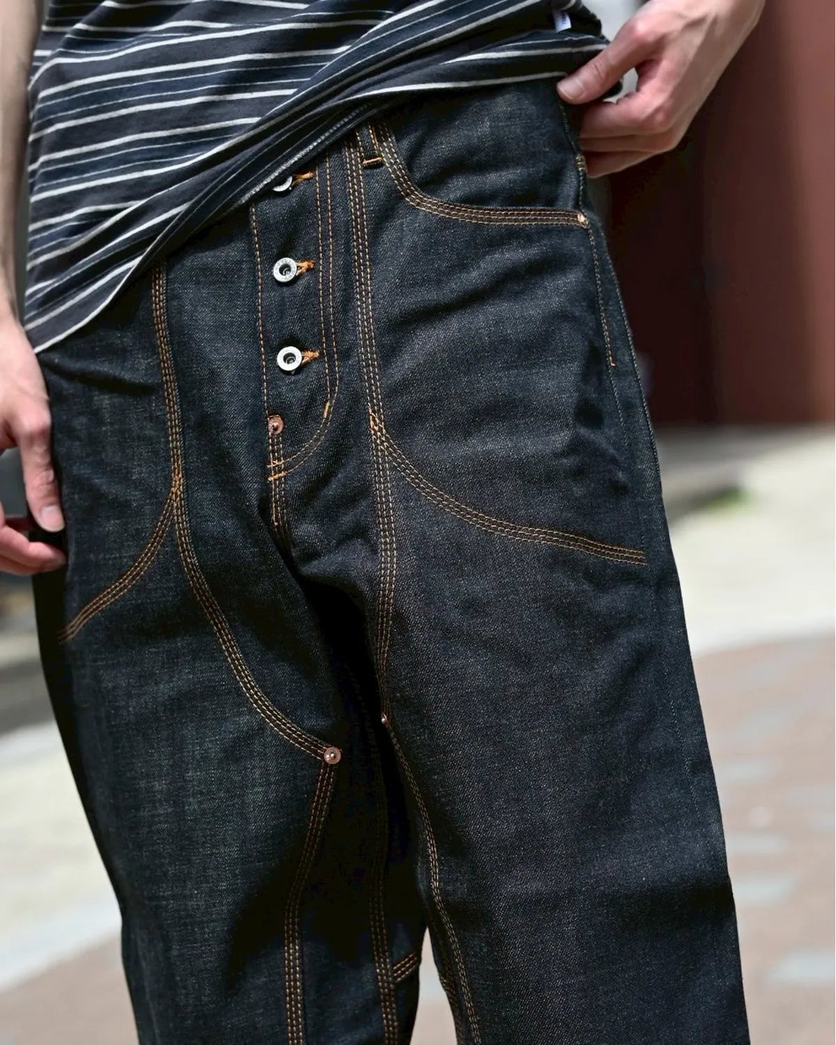 SUGARHILL / CLASSIC DOUBLE KNEE DENIM PANTS (CLASS003)