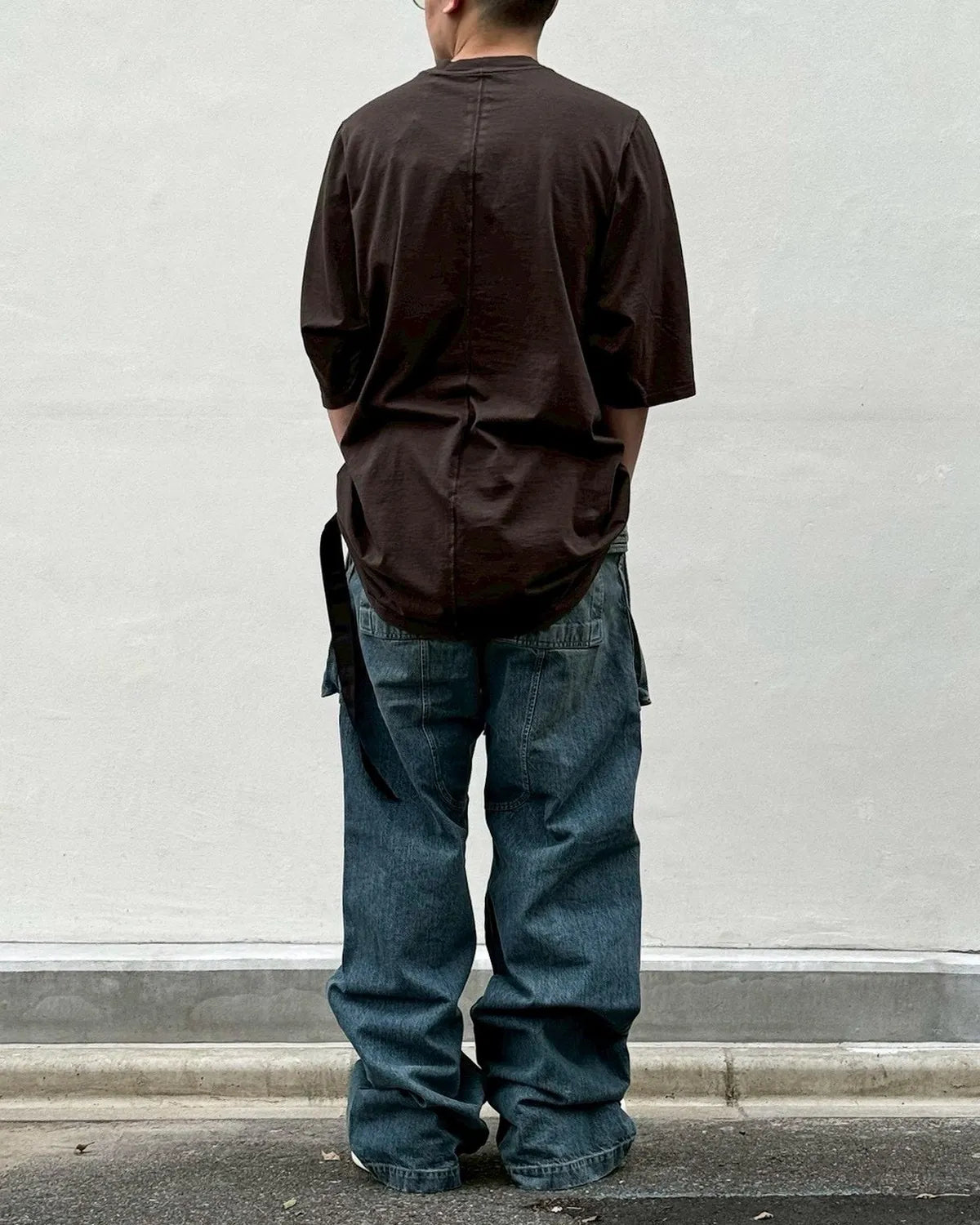 Rick Owens DRKSHDW / CREATCH WIDE CARGO DRAWSTRING (DU01F4394)