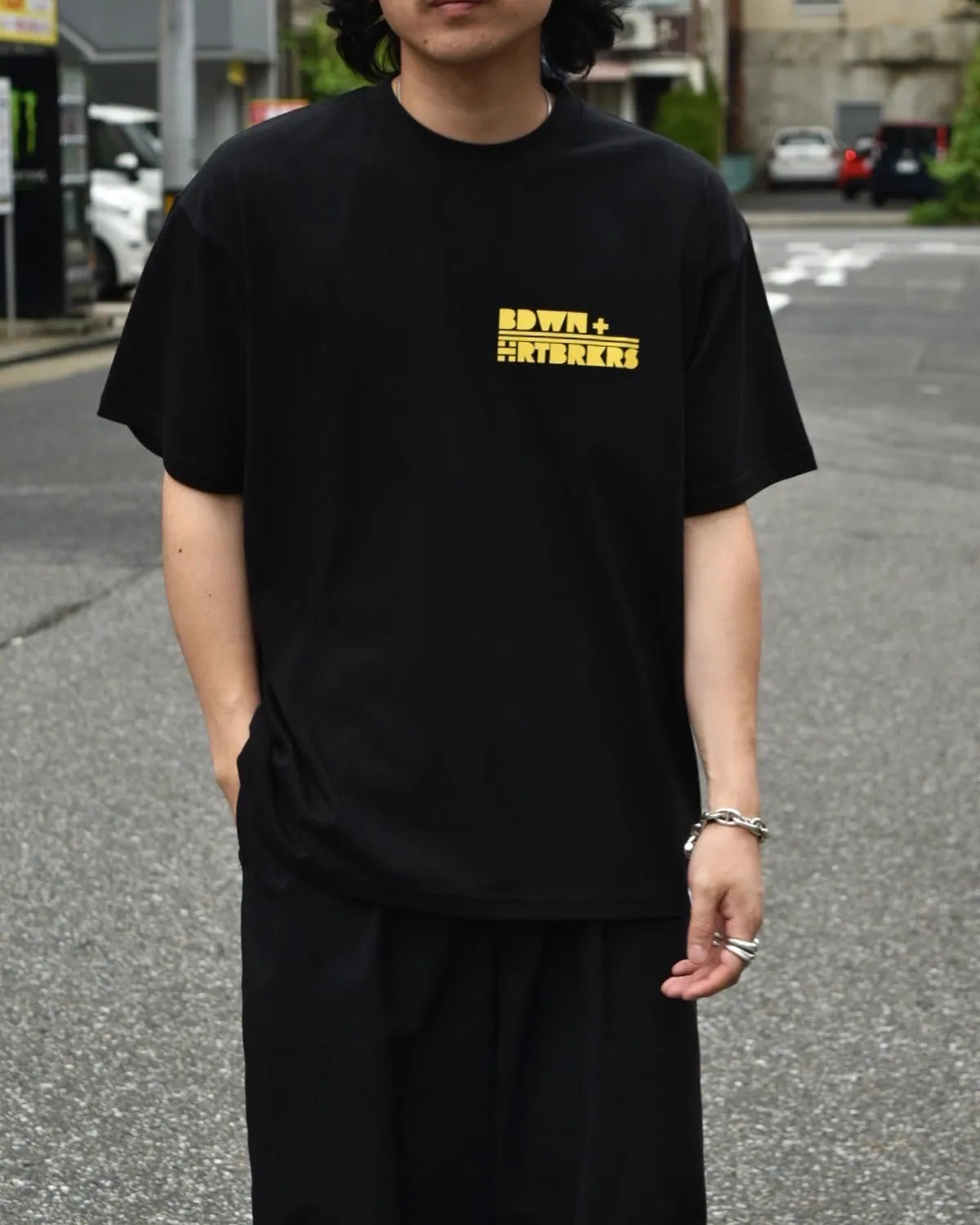 BEDWIN & THE HEARTBREAKERS / S/S PRINTED TEE "KEITH" (25AB2225)