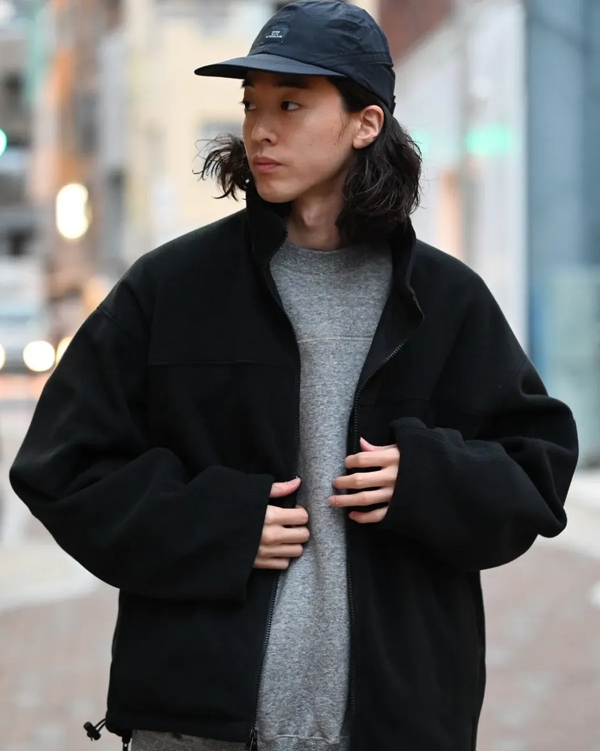 N.HOOLYWOOD TEST PRODUCT EXCHANGE SERVICE / REVERSIBLE OVERSHIRT (9252-BL01-003)