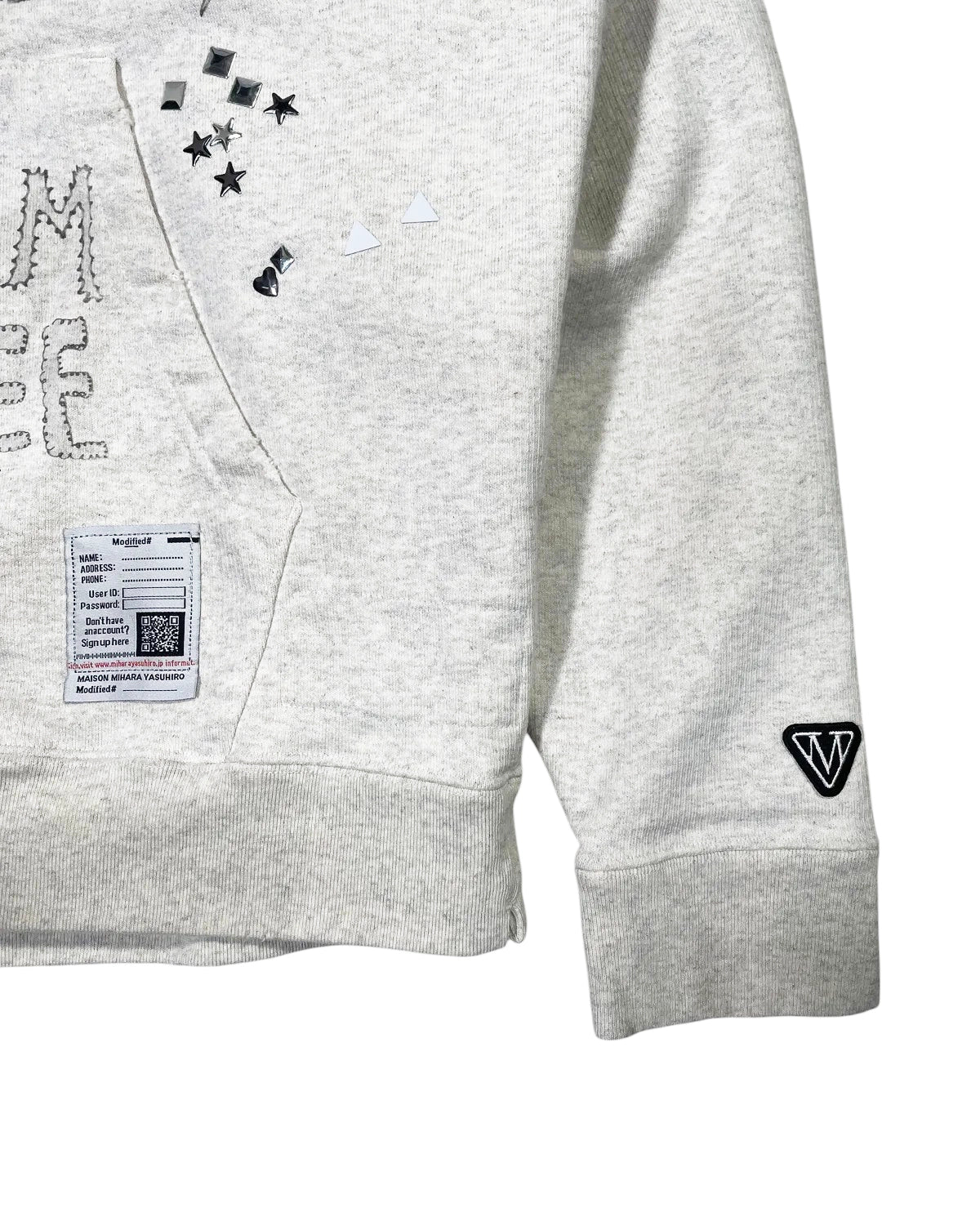 Maison MIHARA YASUHIRO / EMBELLISHDISTRESS PARKA (J15PK721)