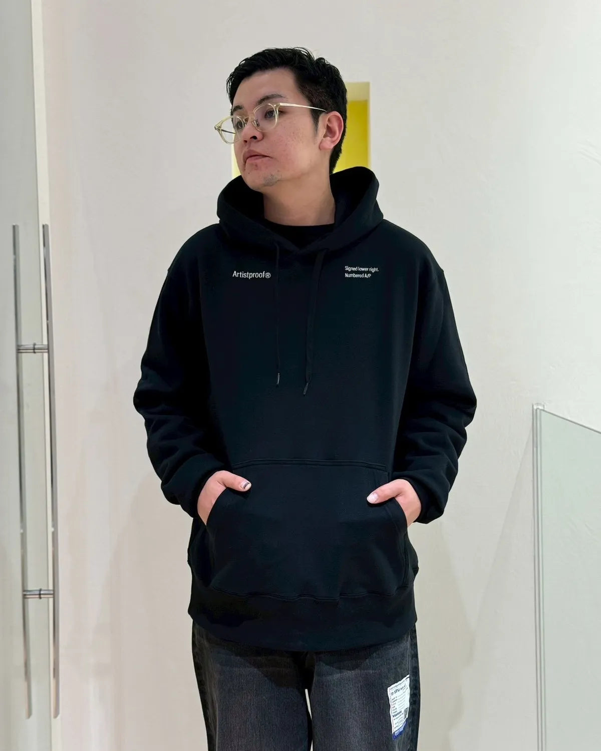 ARTIST PROOF®︎ / Split Logo Hoodies Sweat (ATPF-035H)