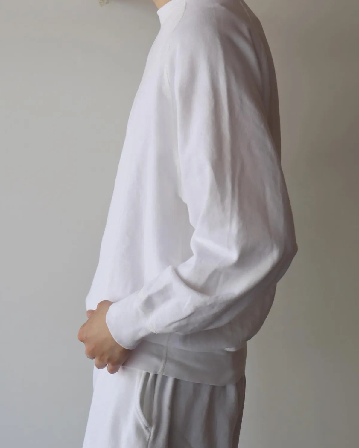 COMOLI / LWコットン裏毛 クルーネック (D01-05017)